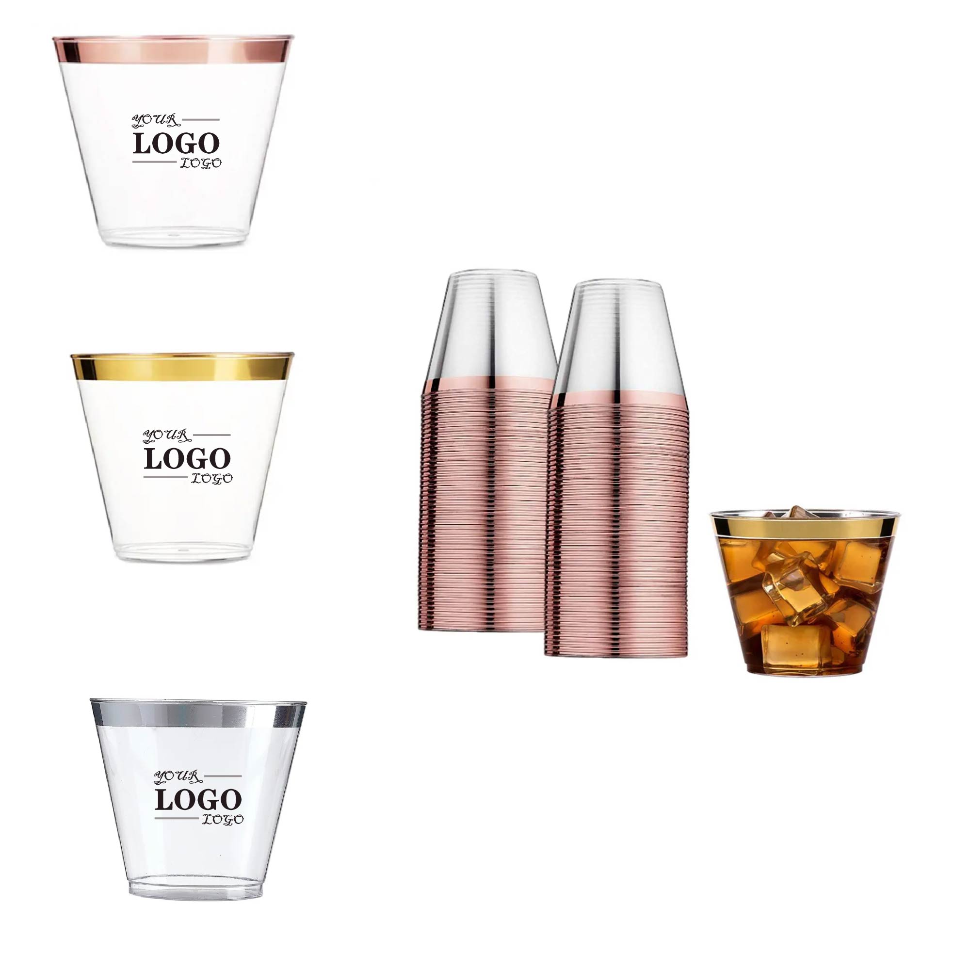 MOQ 20 pcs Disposable Plastic Cups 2
