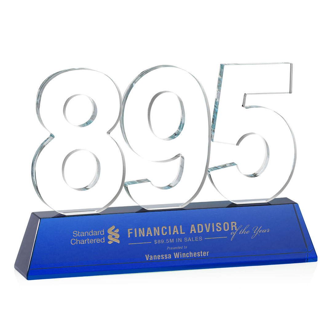 Milestone Optical Award - Blue 3