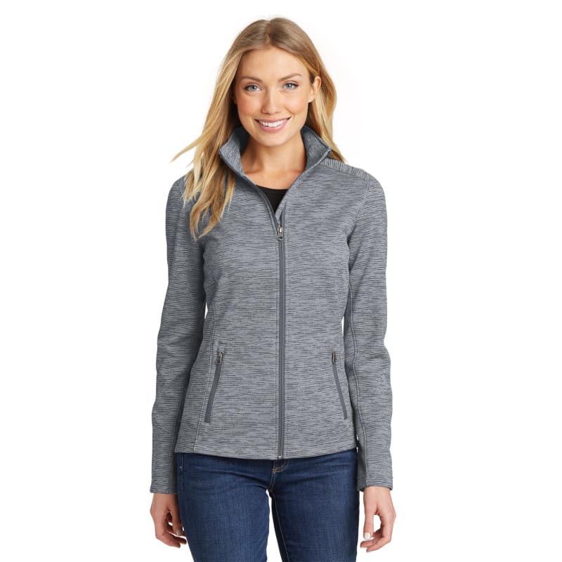 Port Authority Women's Digi Stripe Fleece Jacket. 15