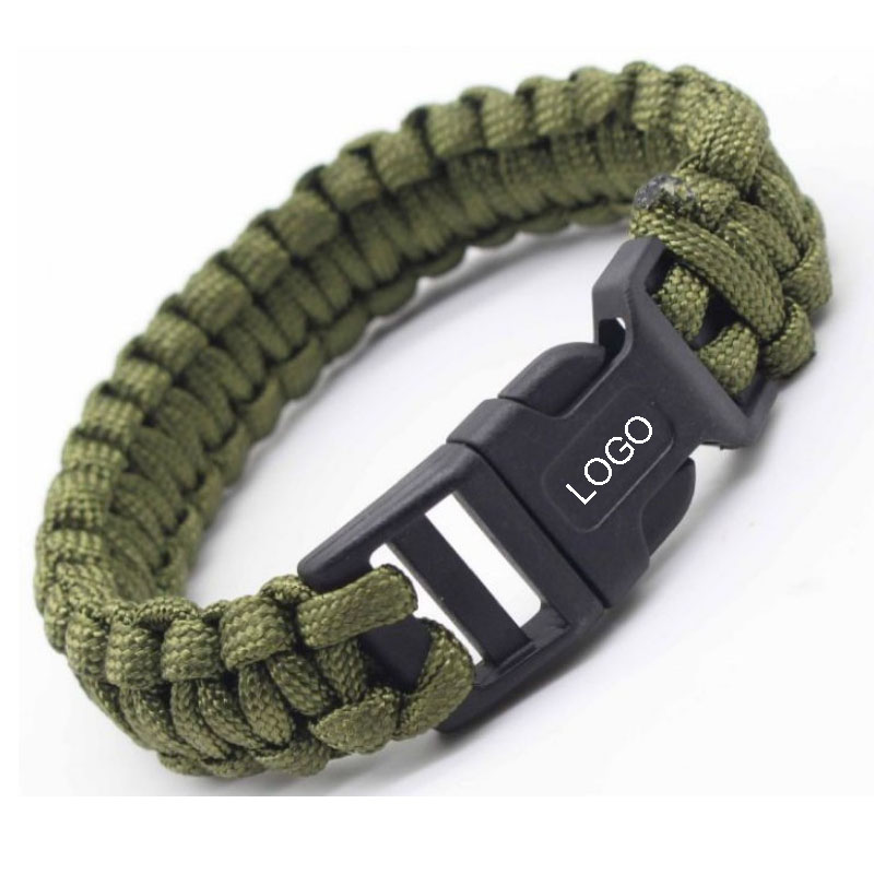 Survival Bracelet W/ Plastic Buckle 2
