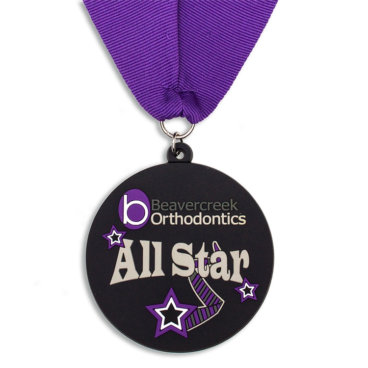 Custom Soft PVC Medals (2") 2