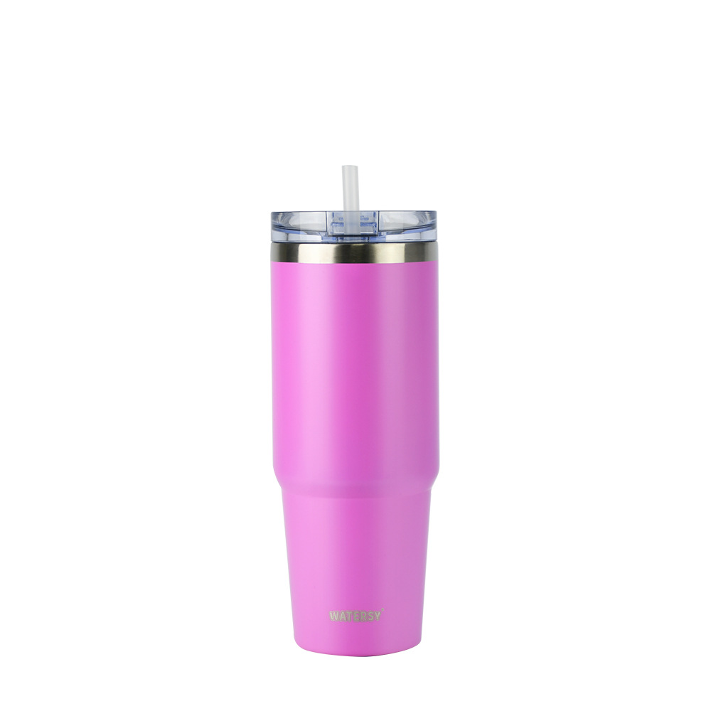 30oz cold coffee cup with straw 5