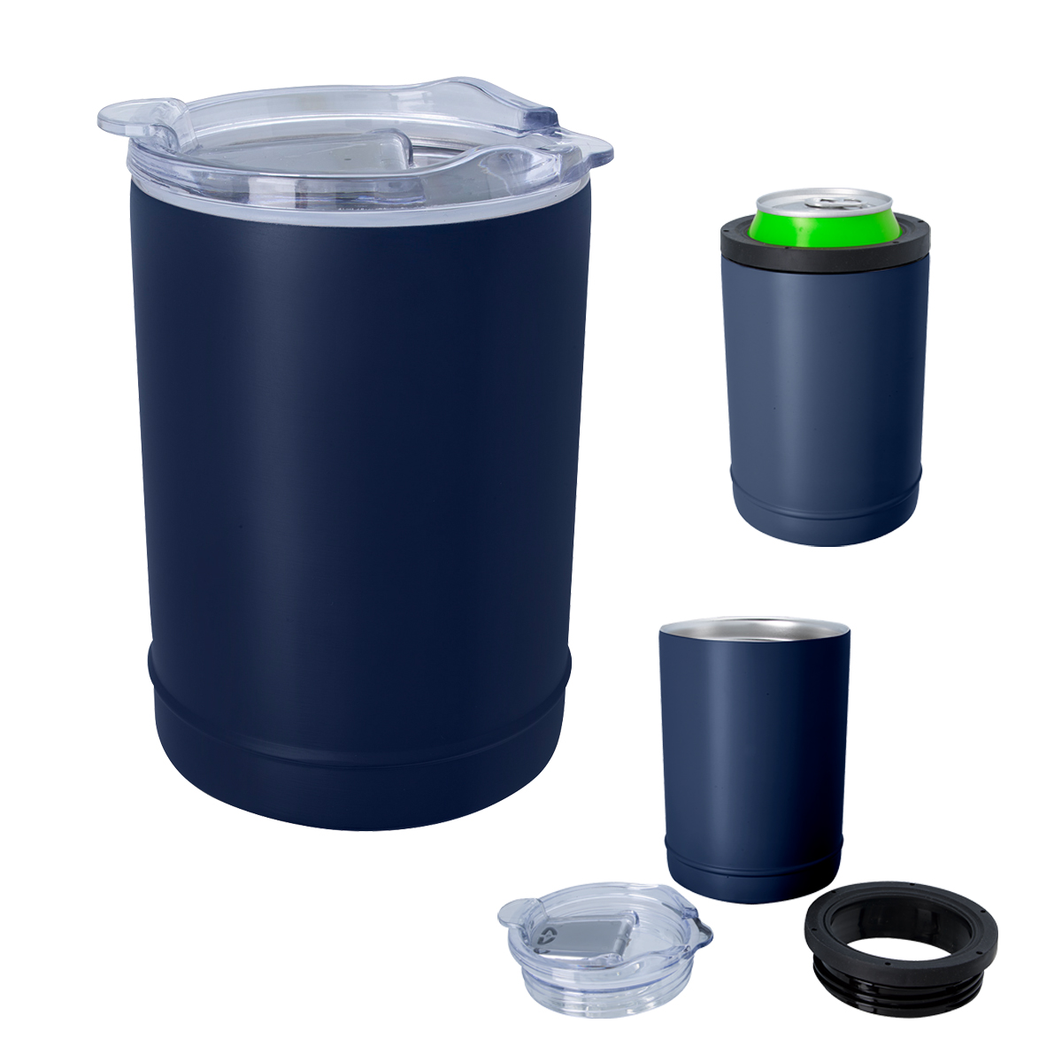 2-In-1 Full Laser Copper Insulated Beverage Holder and Tumbler 6