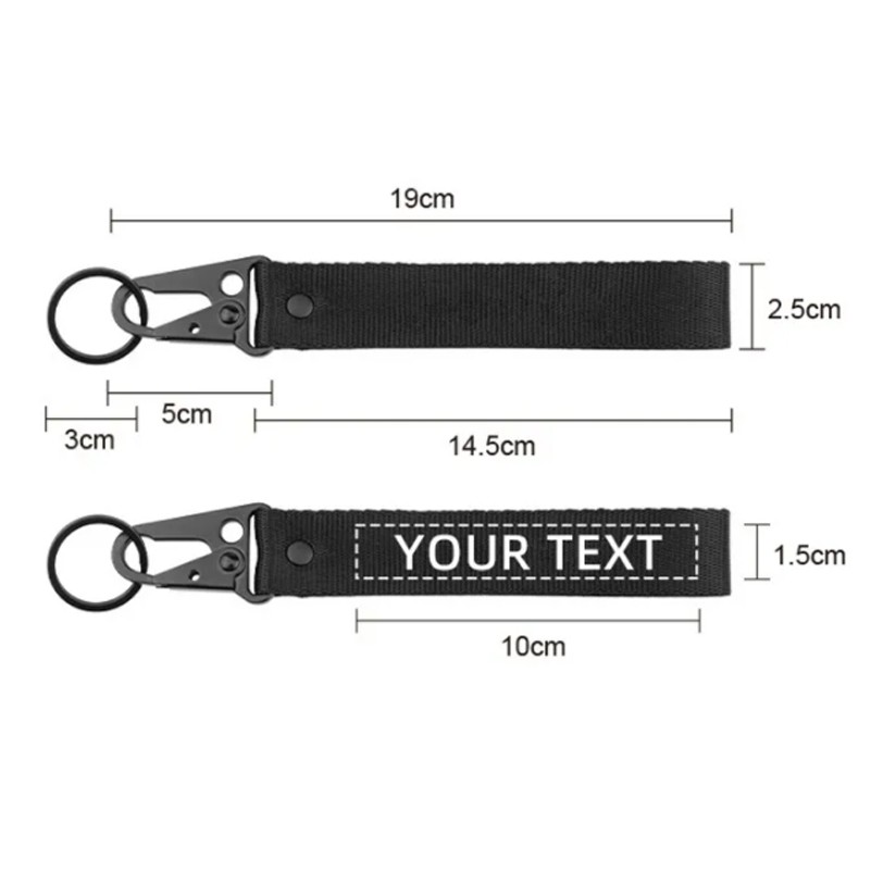 Fabric Key Tag 3