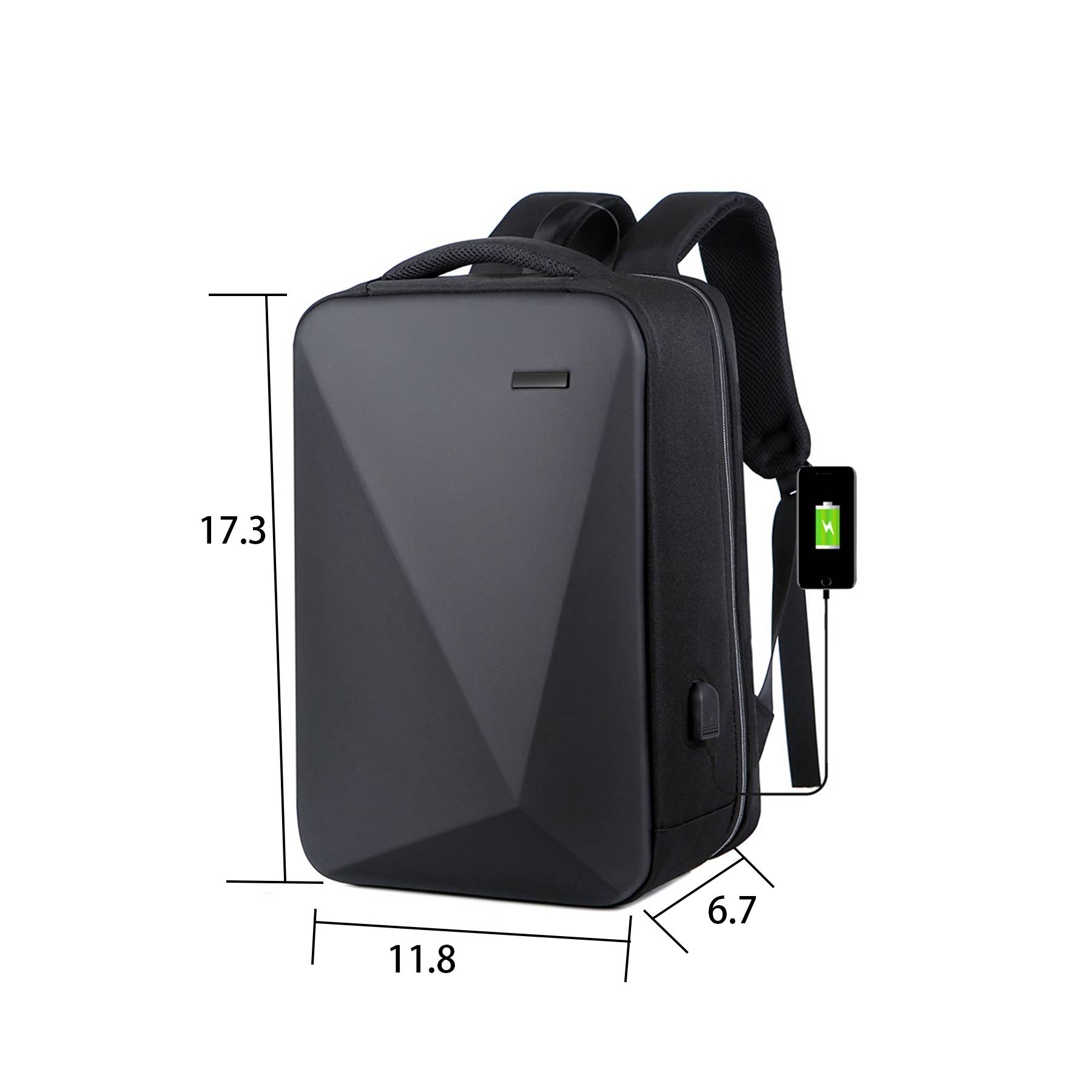 polyester Waterproof Laptop Backpack 3