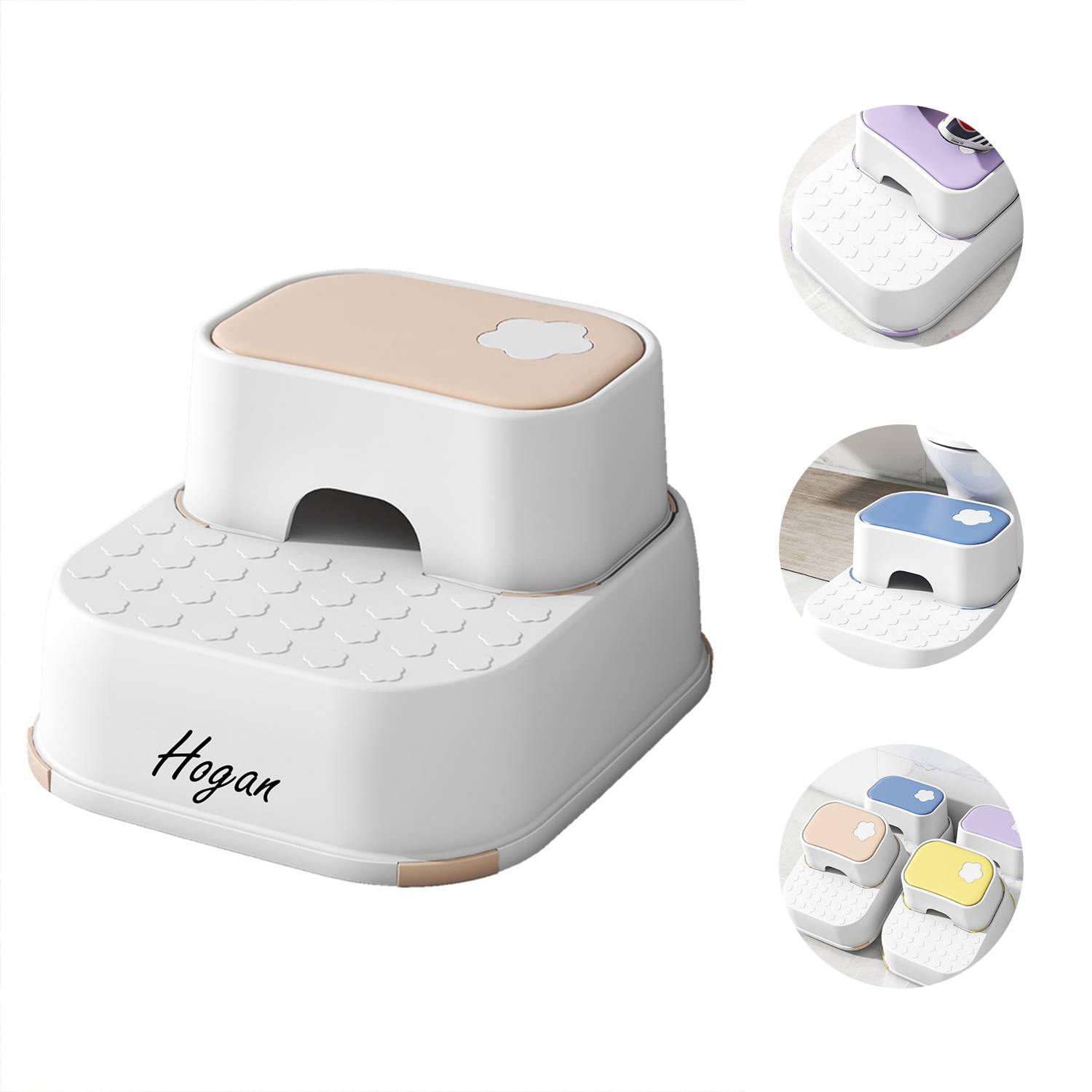 Plastic Non-Slip Foot Stool 2