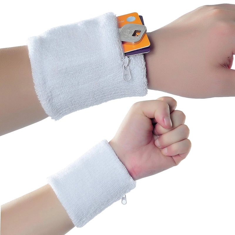 Terry Wristband with Pocket 2