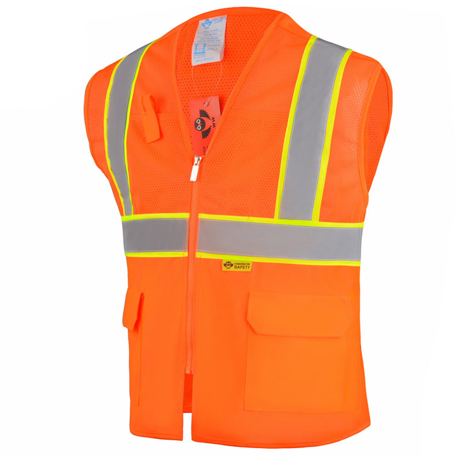 Lightweight Reflective Safety Hi Vis Vest 10