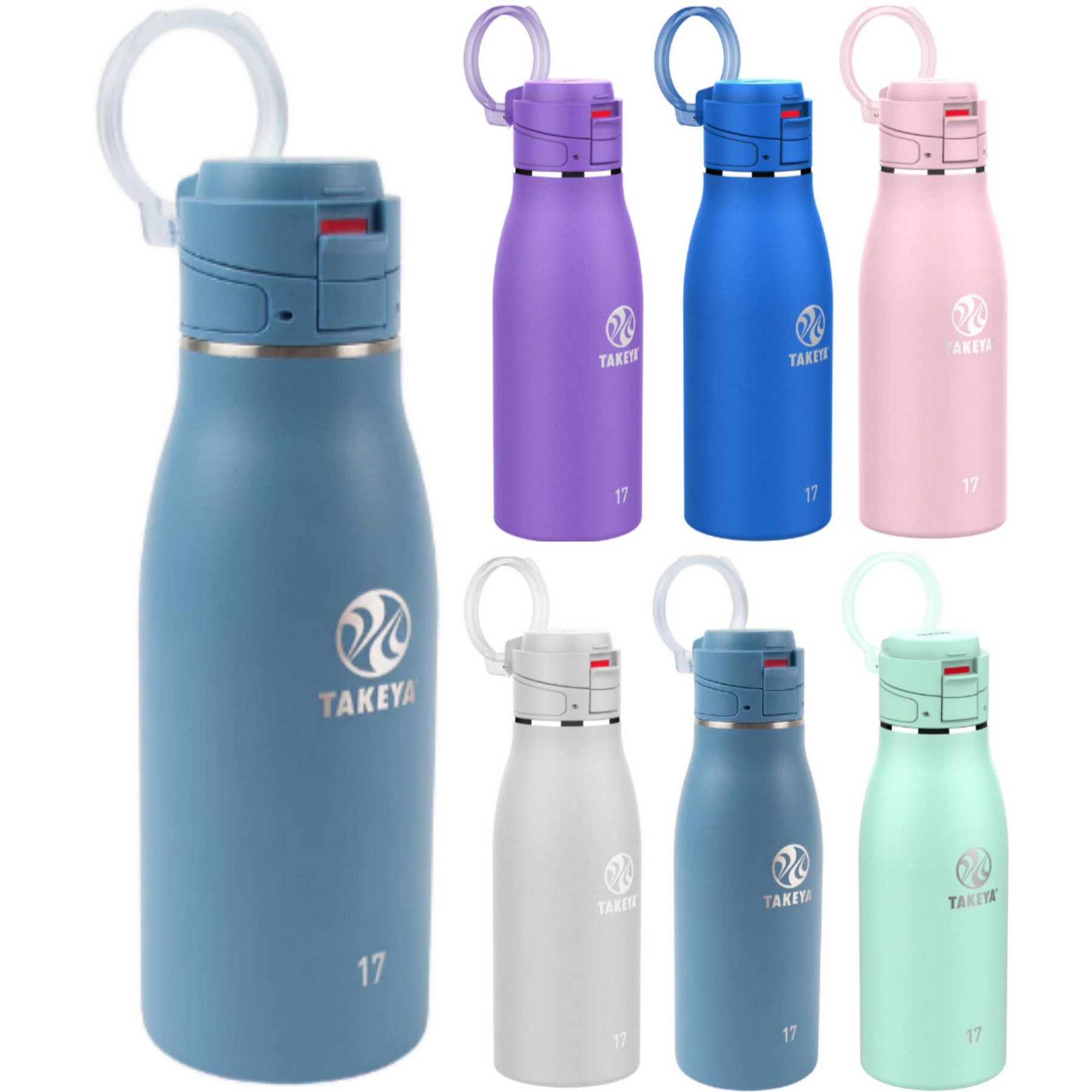 Takeya Traveler 17 oz Stainless Steel Bottle