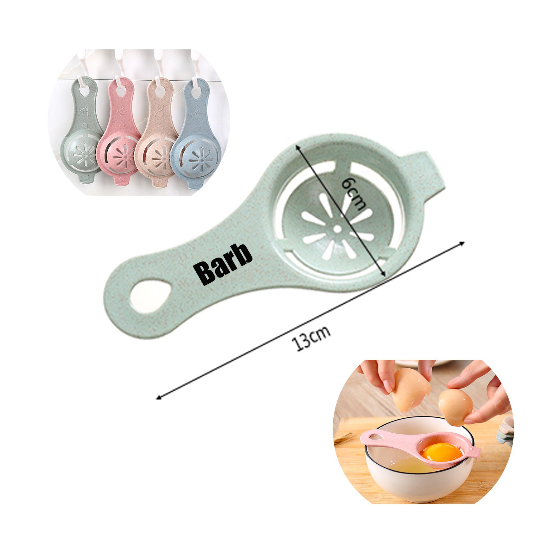 Wheat Straw Egg Yolk White Separator 1