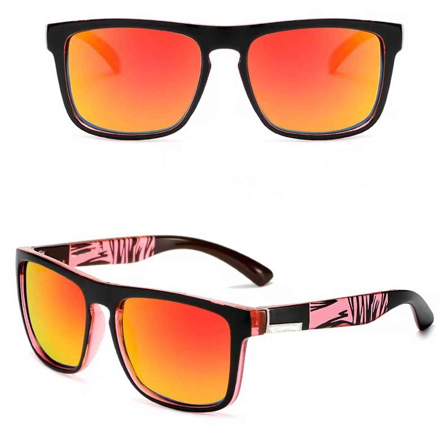 Outdoor Cycling D731 Men's Square Polarized Sunglasses 4
