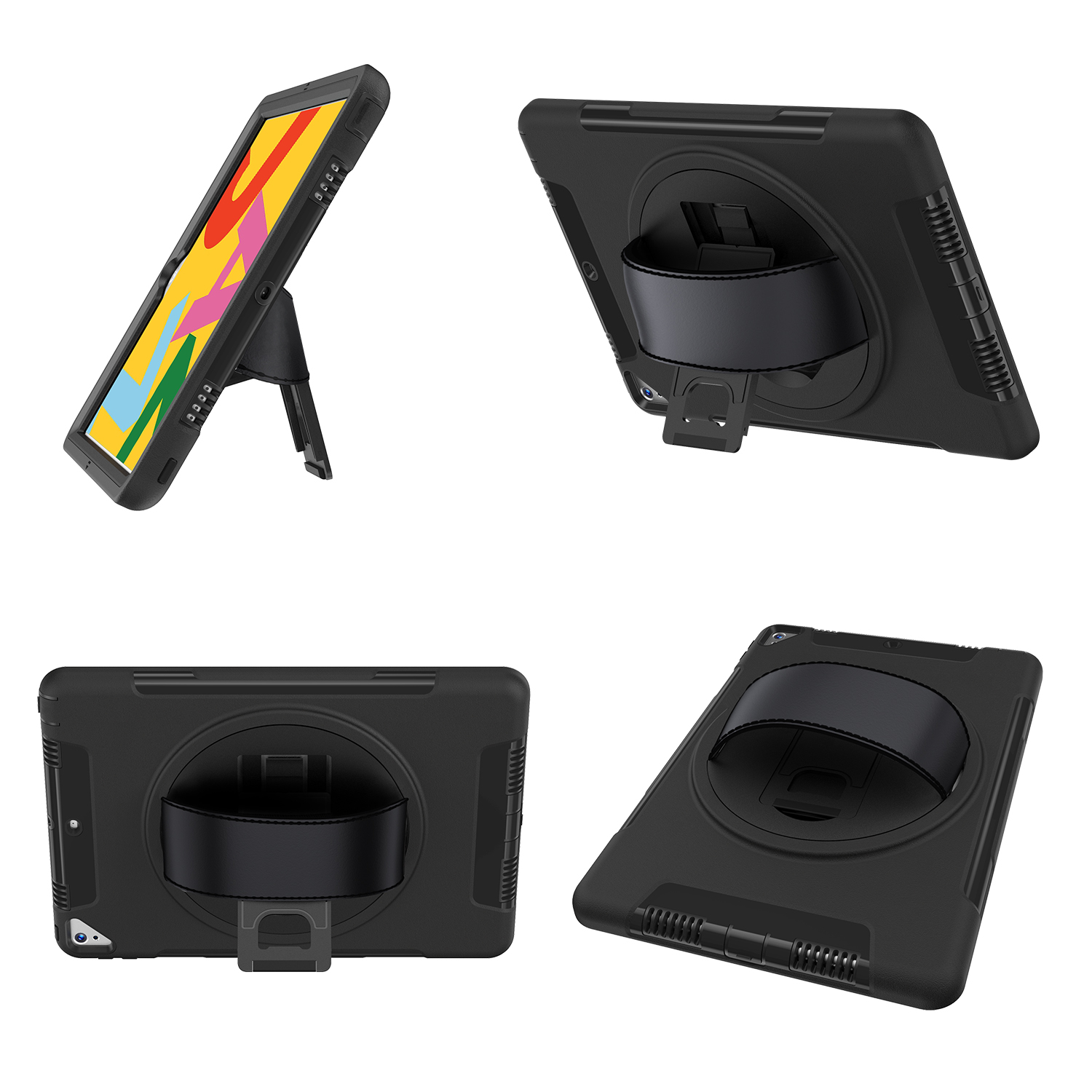 iPad 10.2" 2019/2021 Handstrap Rugged Case 2