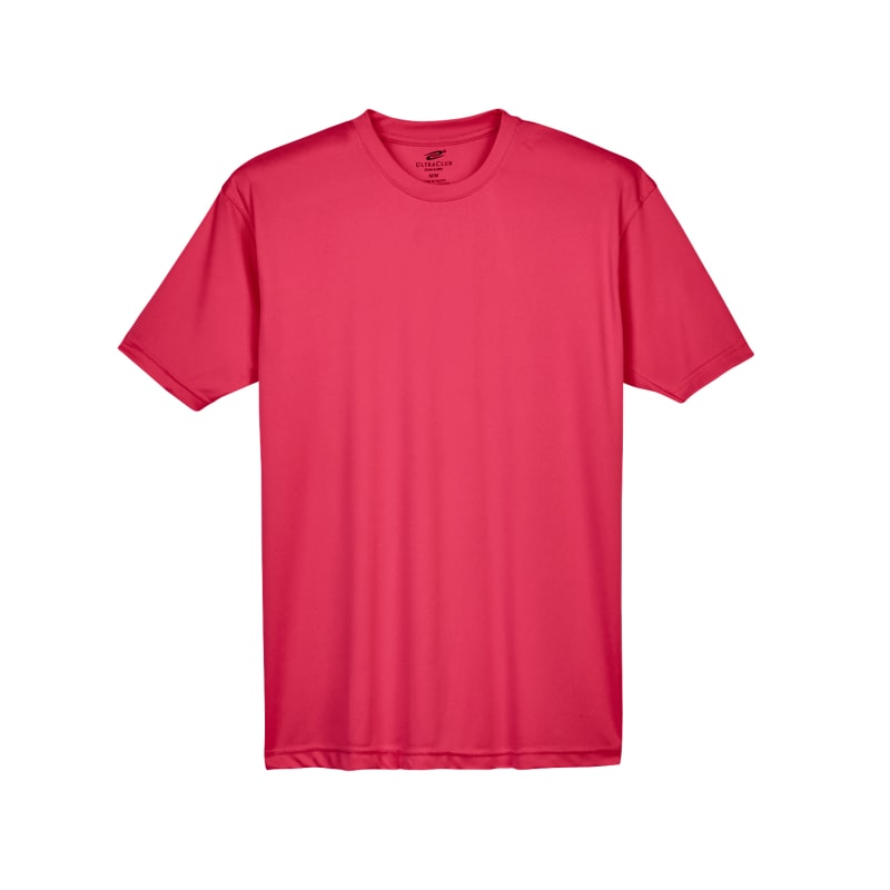 UltraClub Mens Cool & Dry Sport Performance InterlockT-Shirt 35