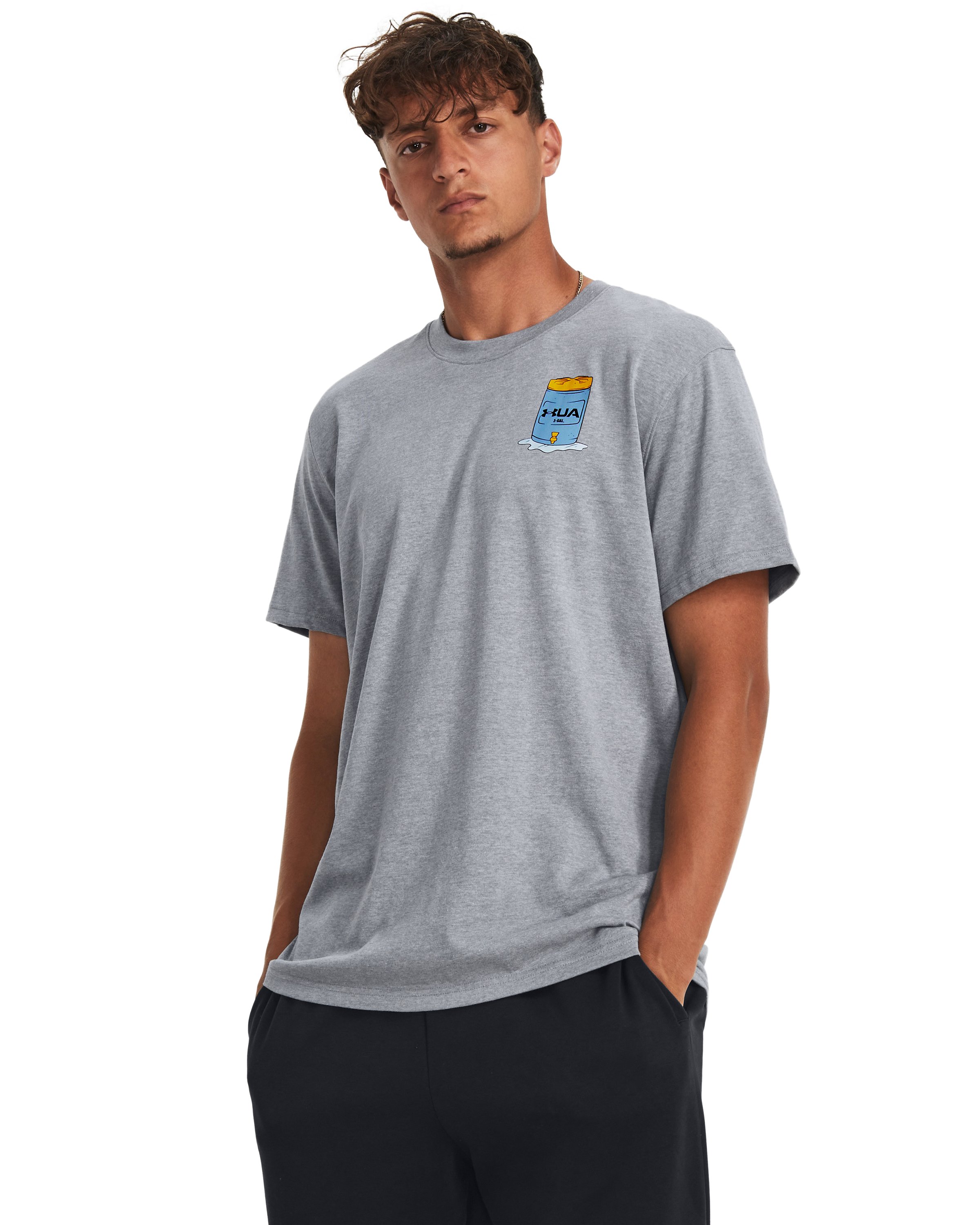Men's UA Water Cooler Heavyweight Short Sleeve  2