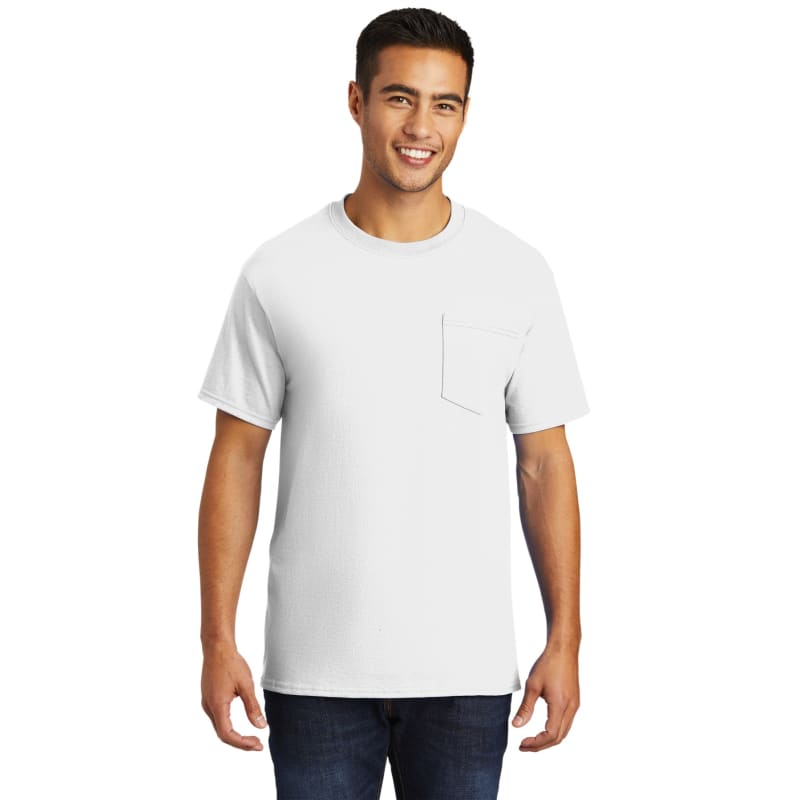 Port & Company - Tall Essential Pocket Tee. 25