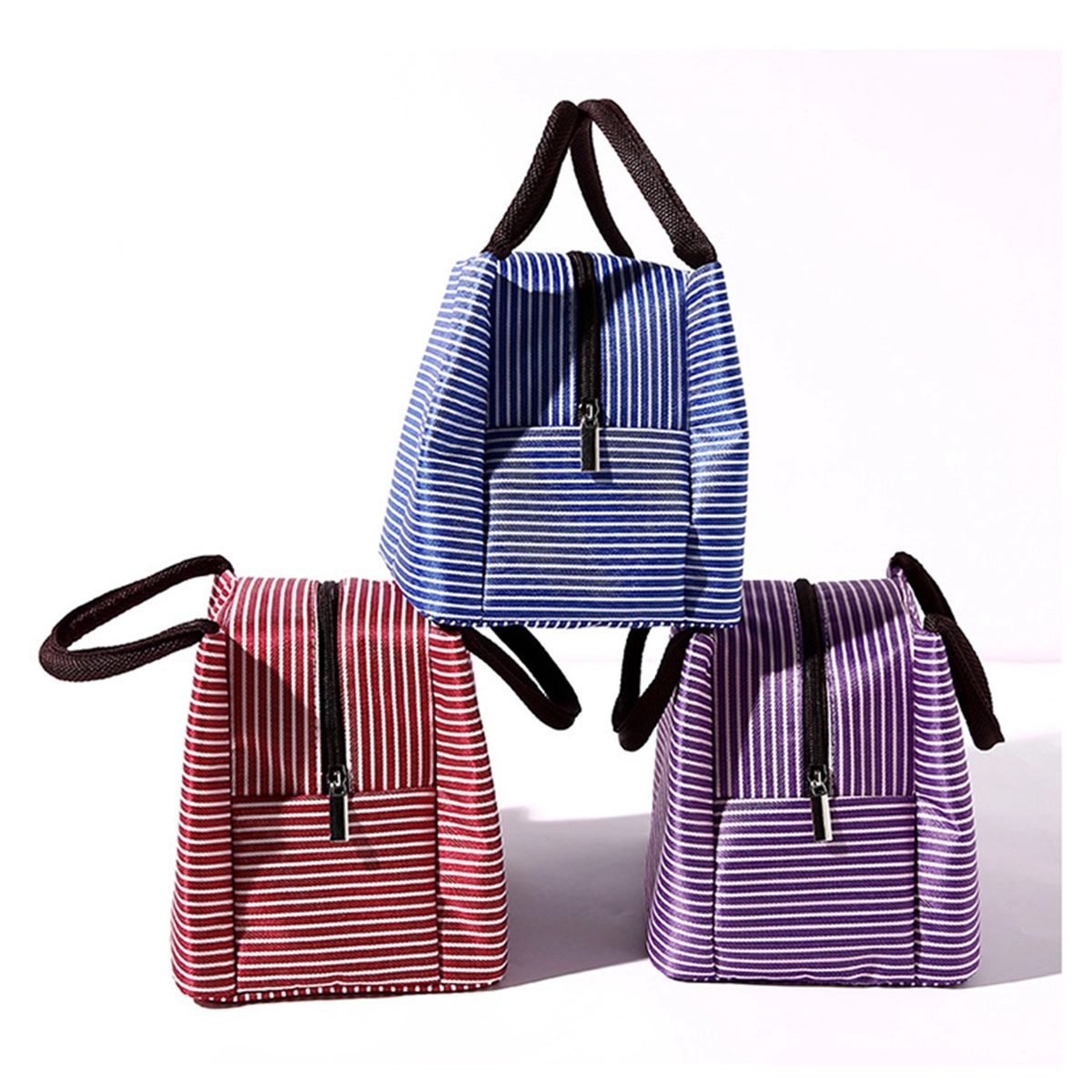 Reusable Insulated Cooler Tote Lunch Bag for Travel 2