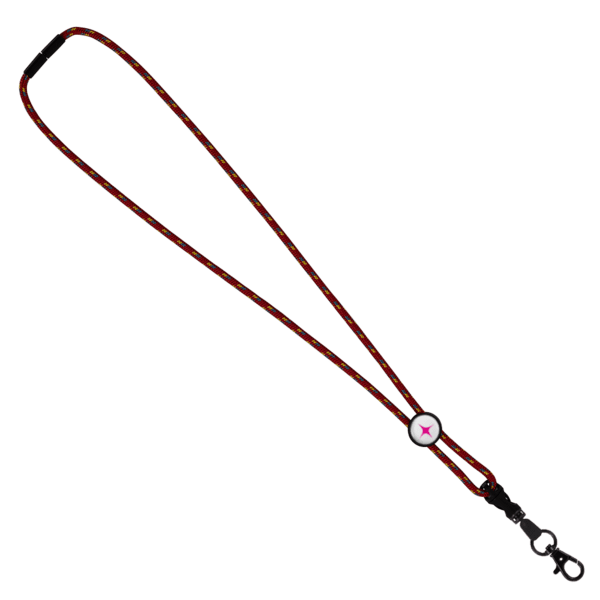 3/16" Nylon Cord Lanyard with Snap-Buckle Release, Standard O-Ring & Slider 156