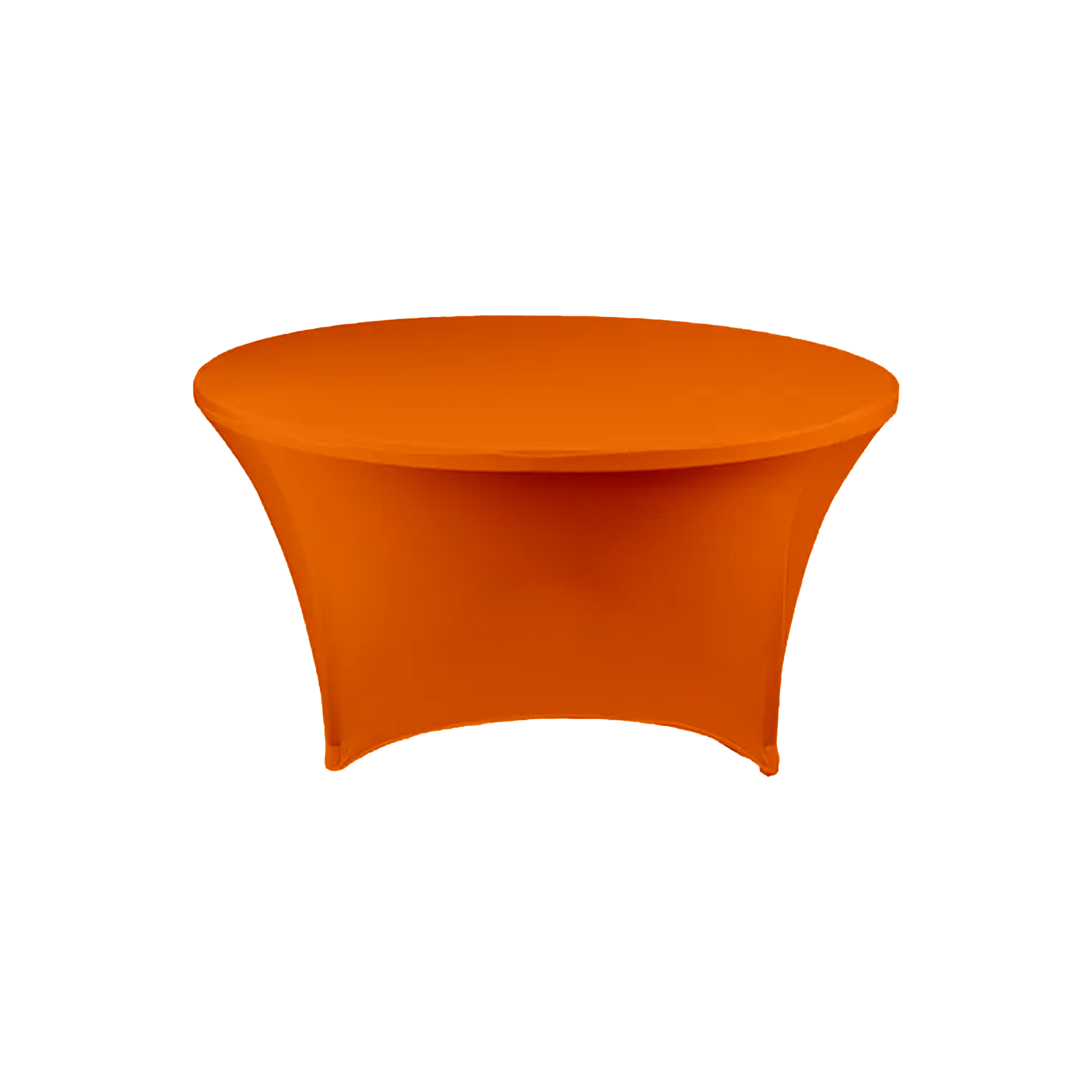 Navy Blue Fitted Round Table Cover 4