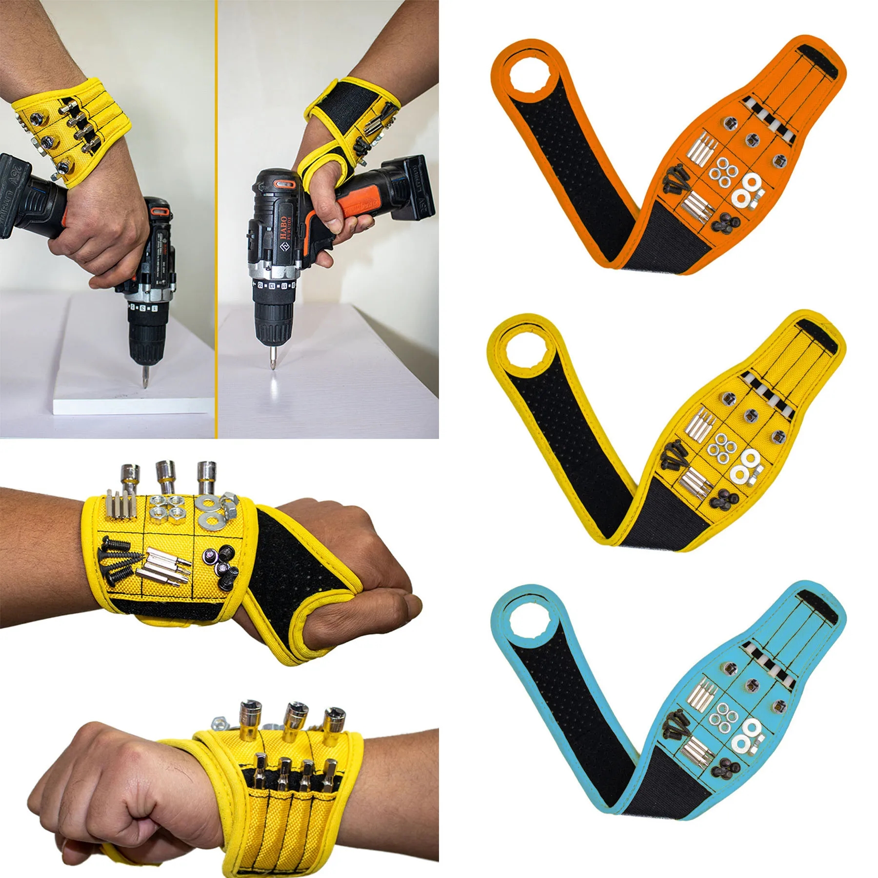 Magnetic Tool Wrist Wrap 8