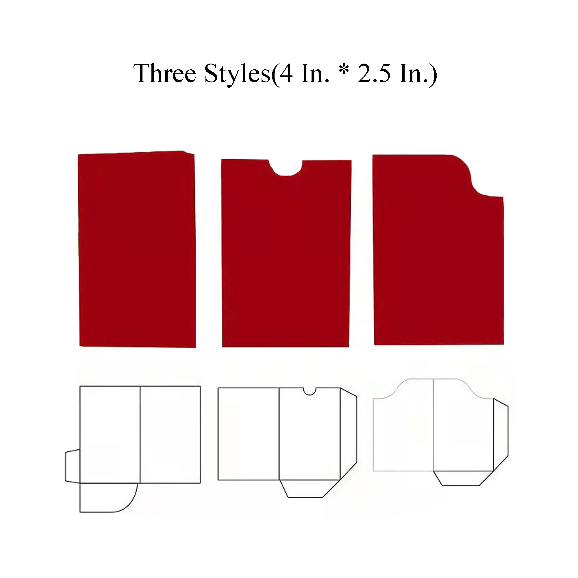 Full Color Hotel Card Holder Sleeves Envelop 2