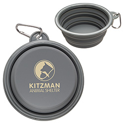Feed 'N Go Collapsible Pet Bowl with Carabiner 18