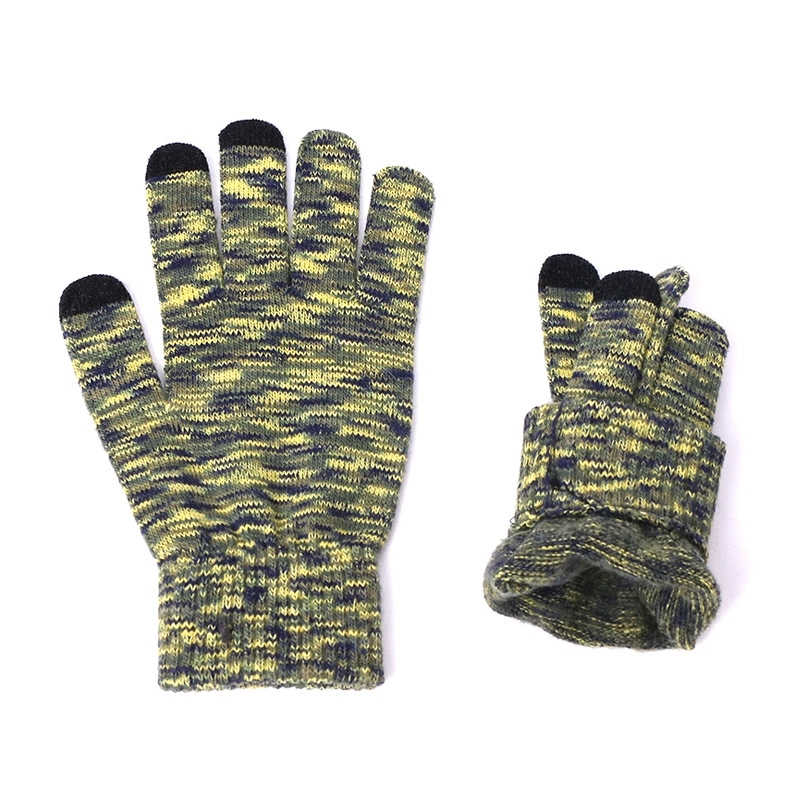 3 Piece Winter Beanie Hat Touchscreen Gloves Scarf Warm Set 2