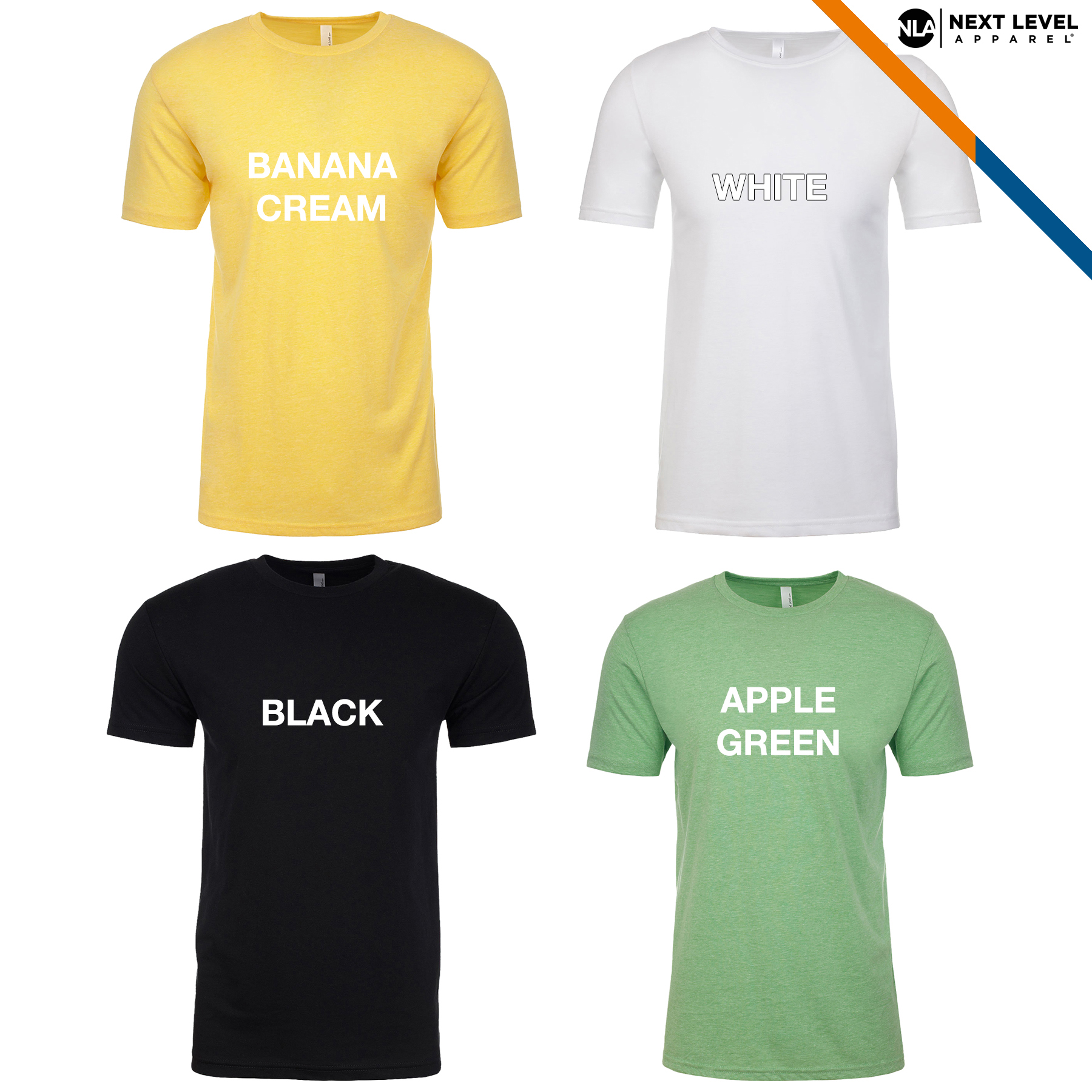 Next Level® 4.3 oz Men's CVC Crew T-Shirts 8