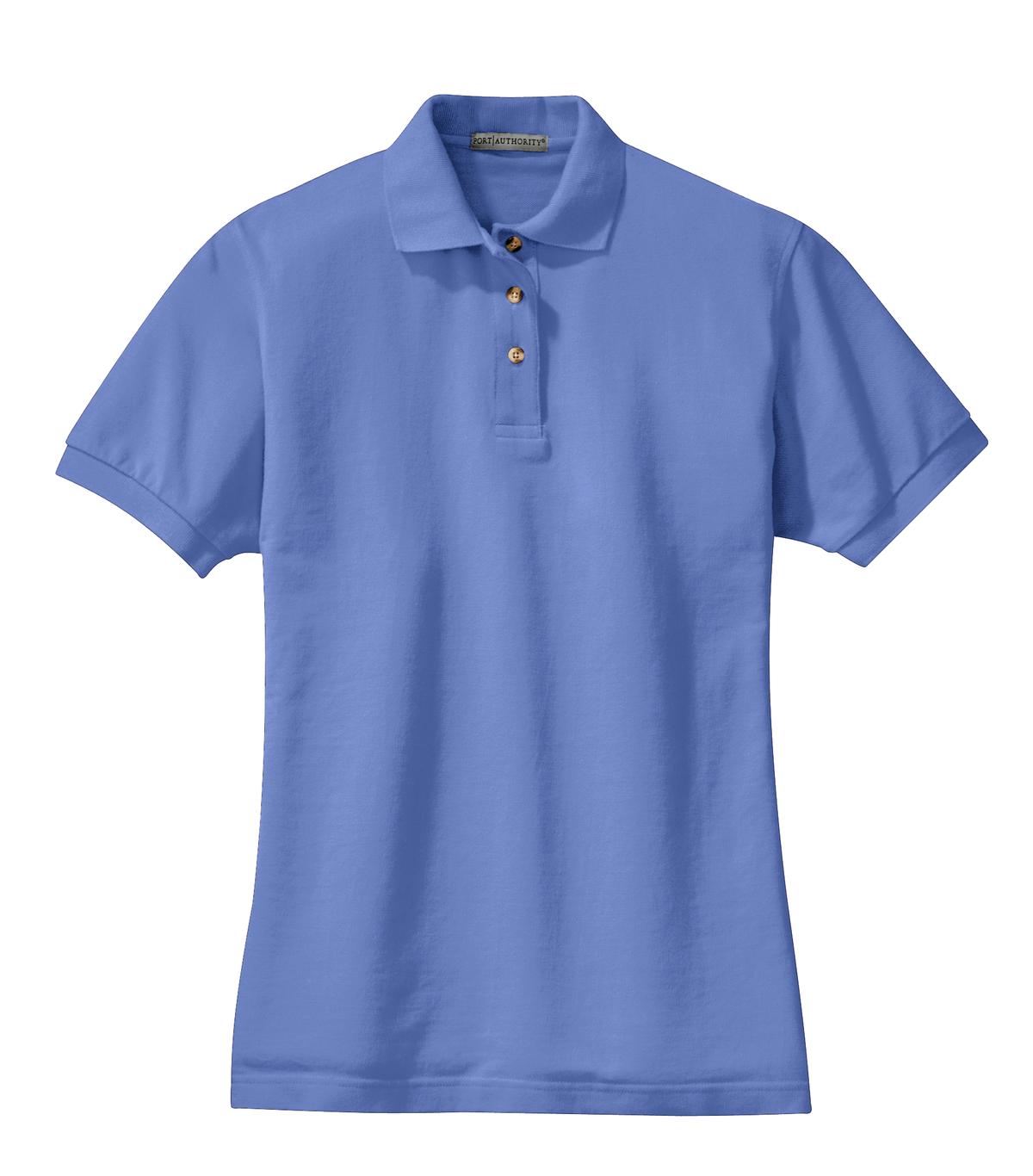 Port Authority Women's Heavyweight Cotton Pique Polo. L420 76