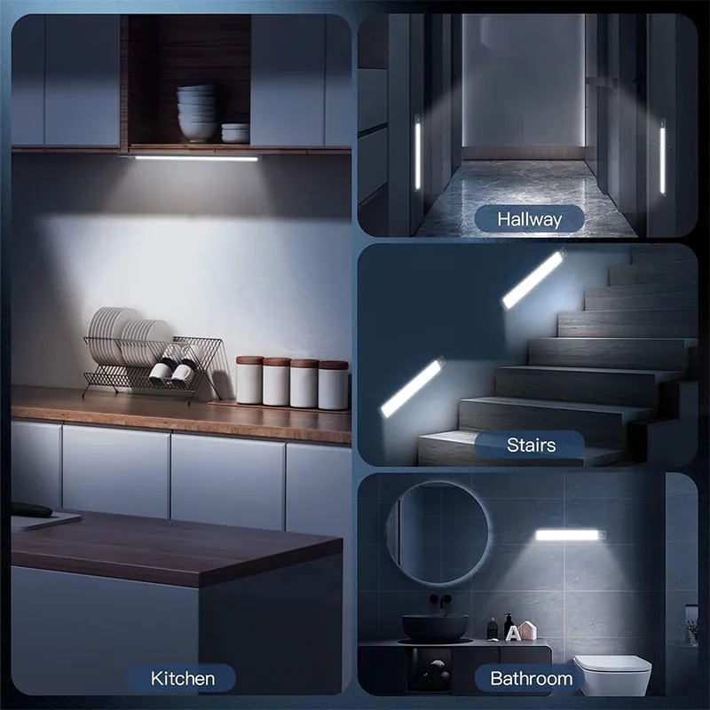 Under Cabinet Lights LED Operated Motion Sensor Indoor 3