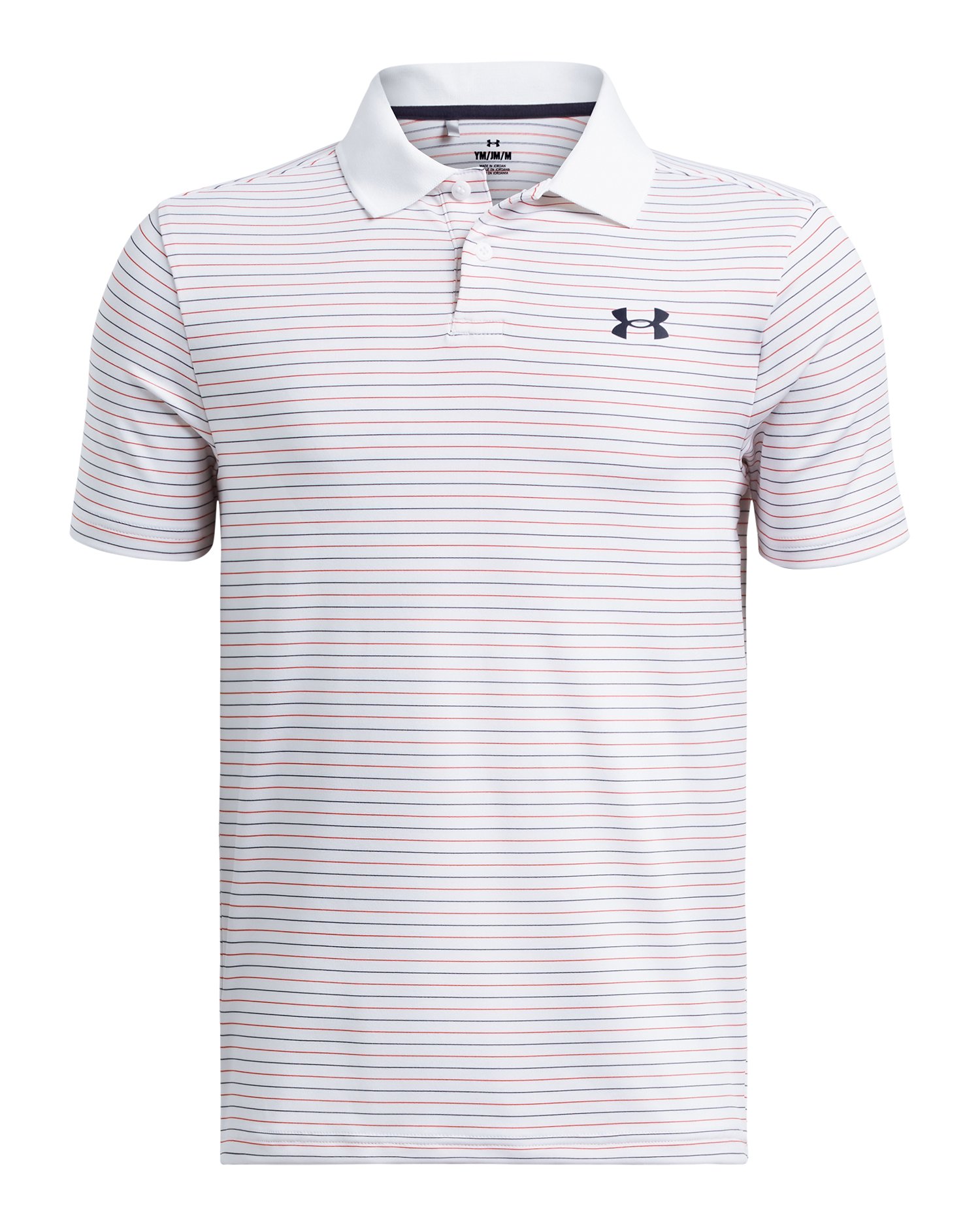UA Matchplay Stripe Boys' Polo 8