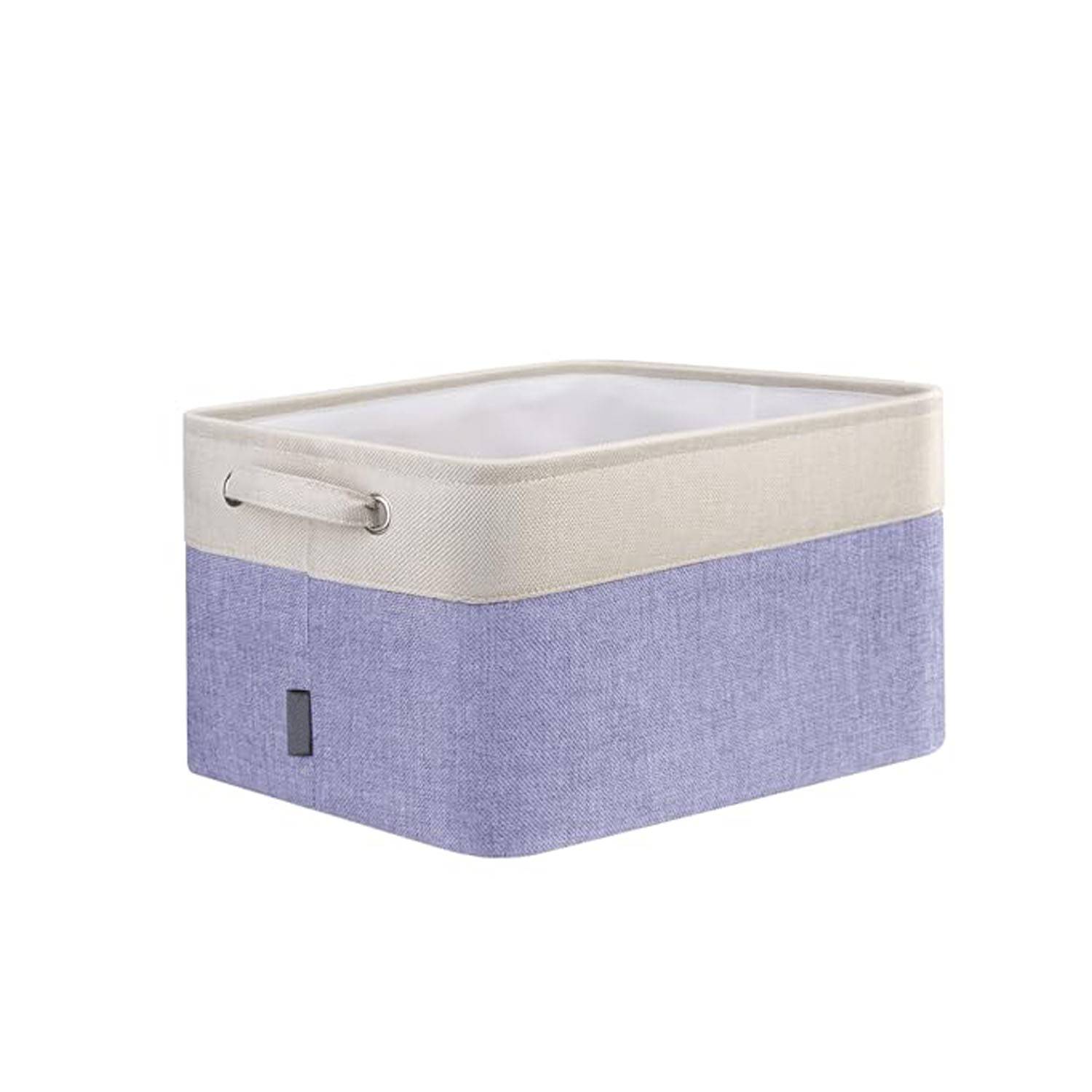 Foldable Linen Fabric Storage Bins for Toys Clothes 8