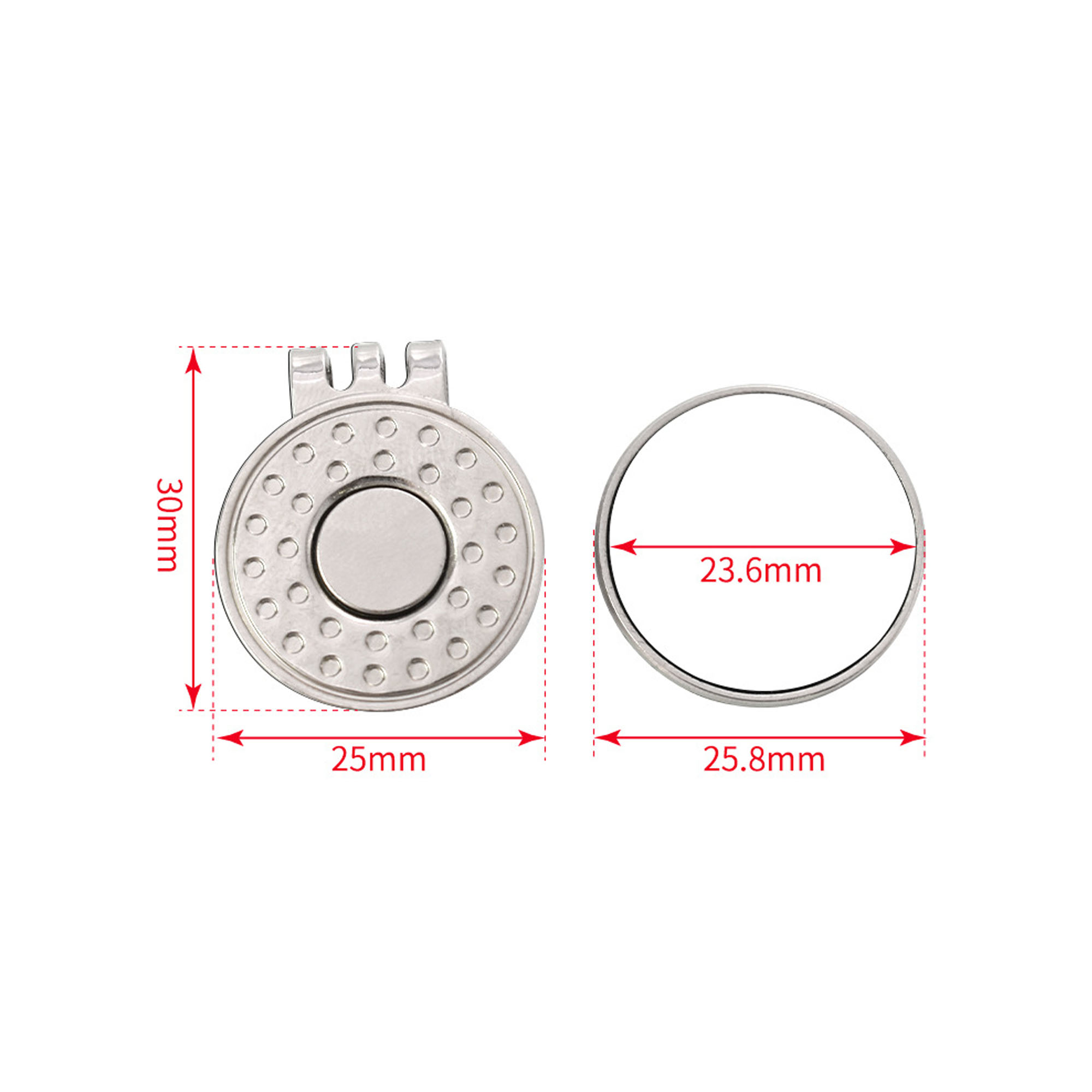 MOQ 10 pcs Hat Magnetic Marker Clip 1