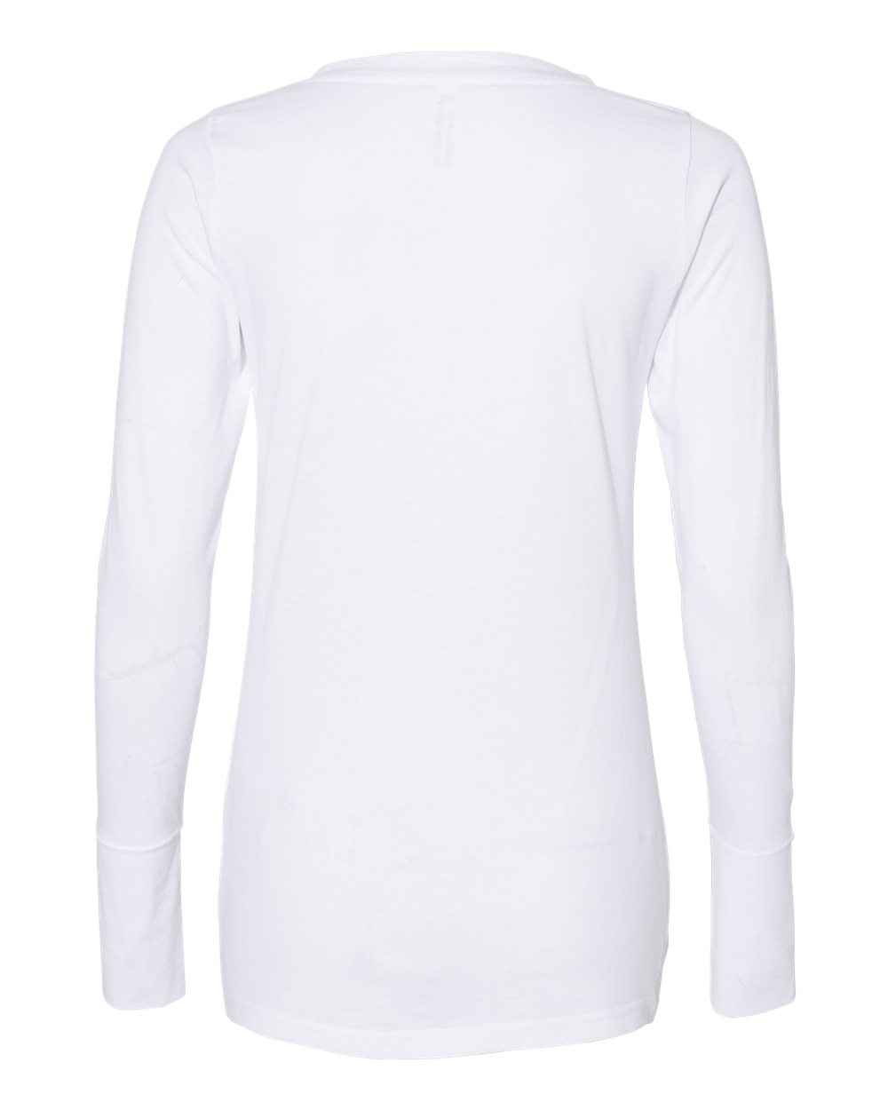 Women's Fine Jersey Lace-Up Long Sleeve T-Shirt - 3538 14