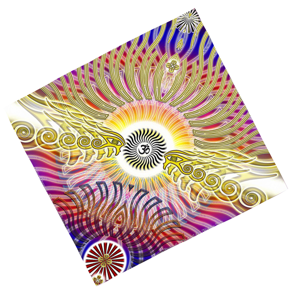 22" x 22" Full Color Bandana 2