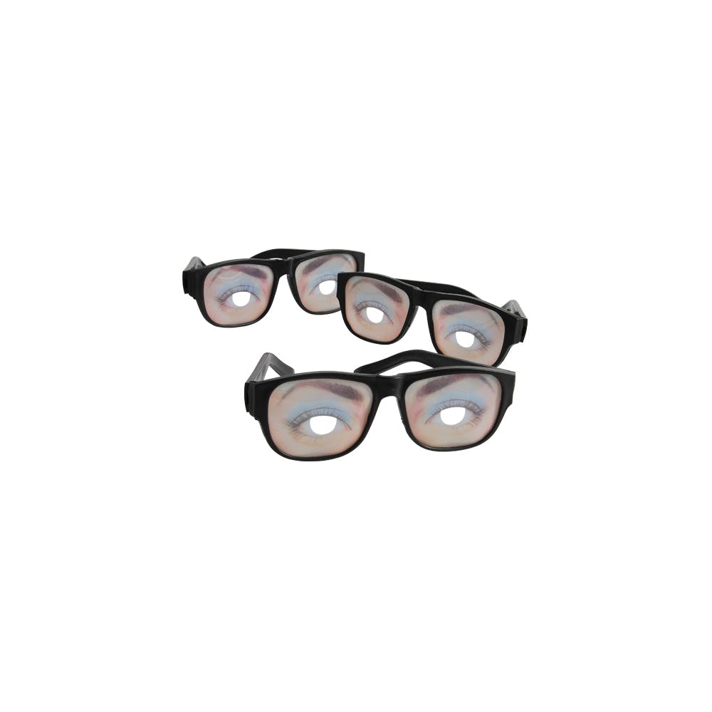 Disguise Glasses - Realistic Eyes 5.5" 2