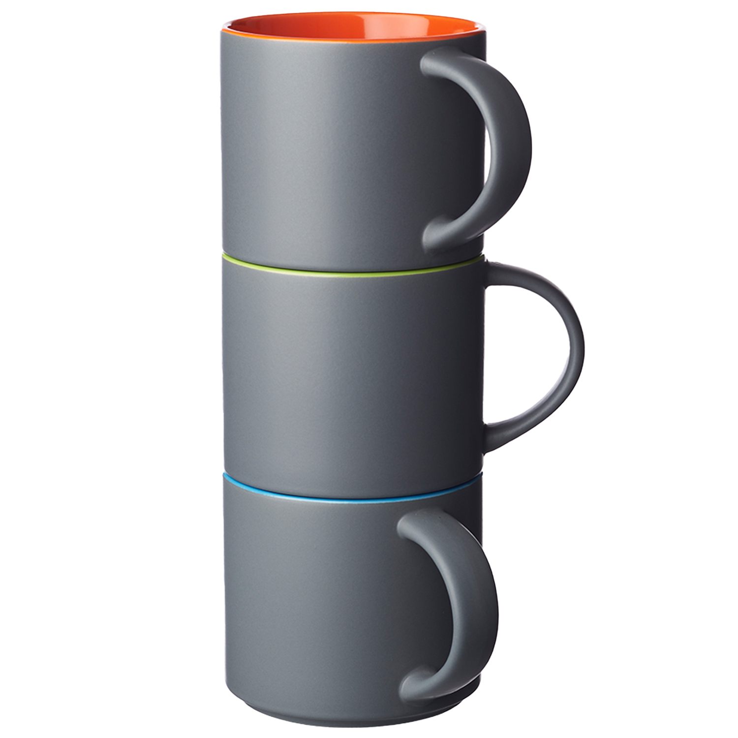 16 oz. Matte Stackable Ceramic Mug 3