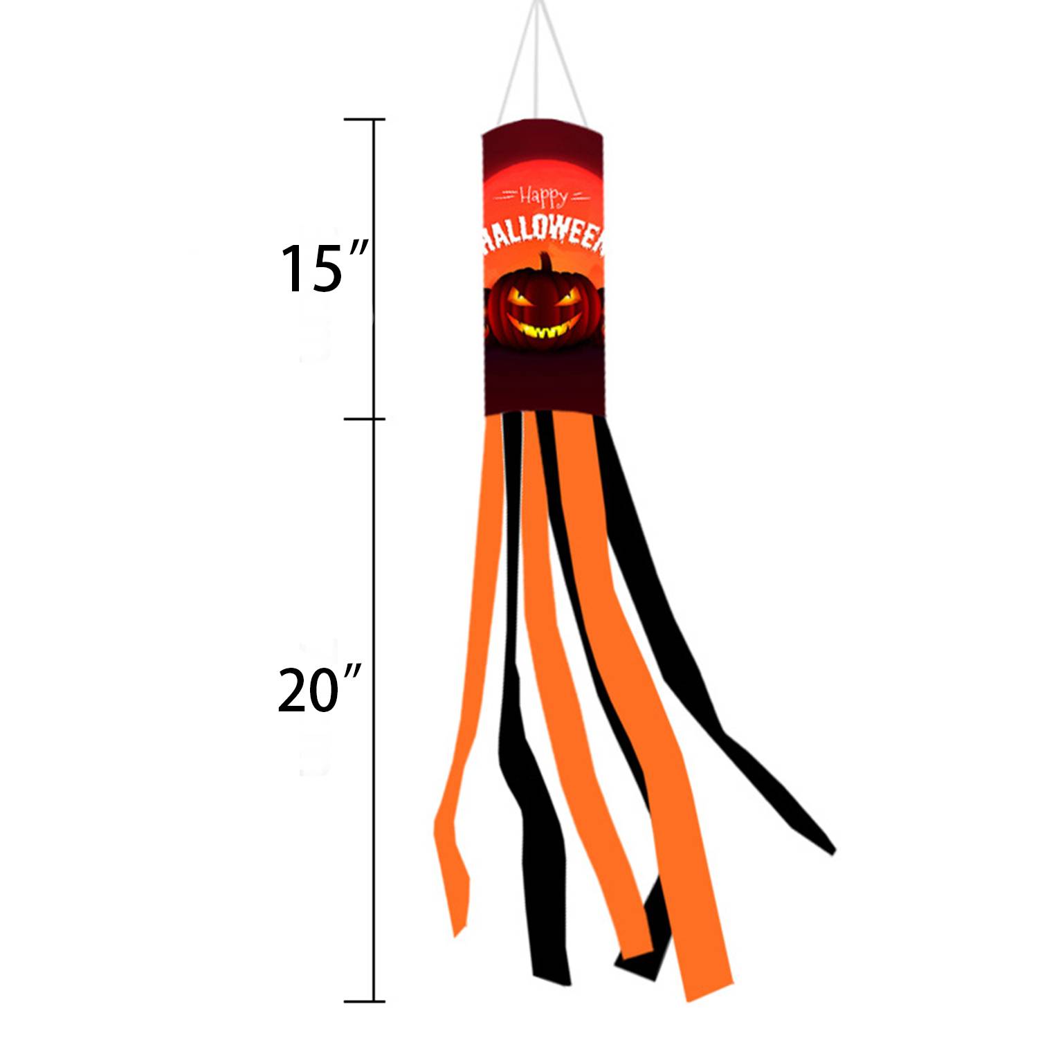 Windsock windshield flag Halloween 2