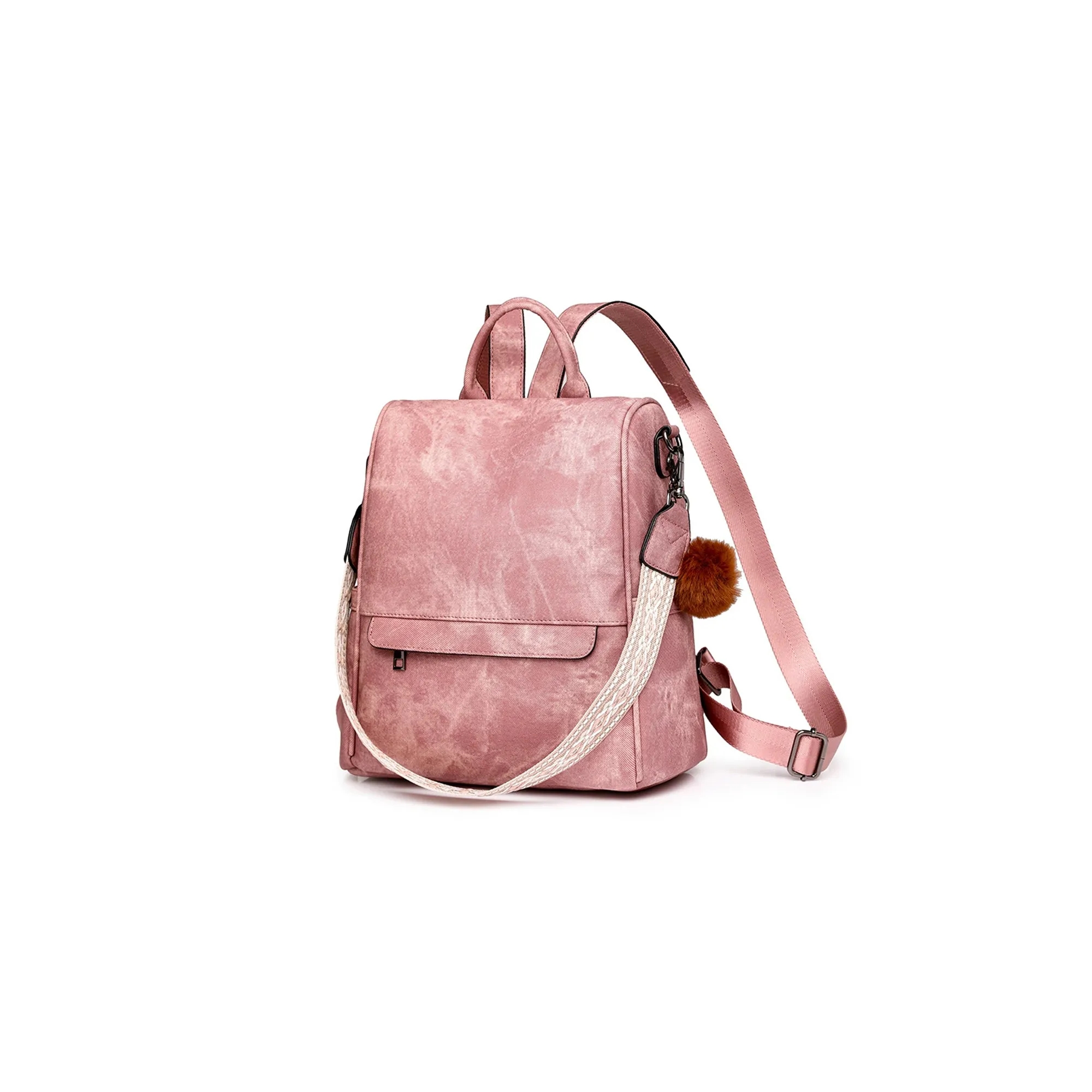 PU Leather Convertible Daypack 5