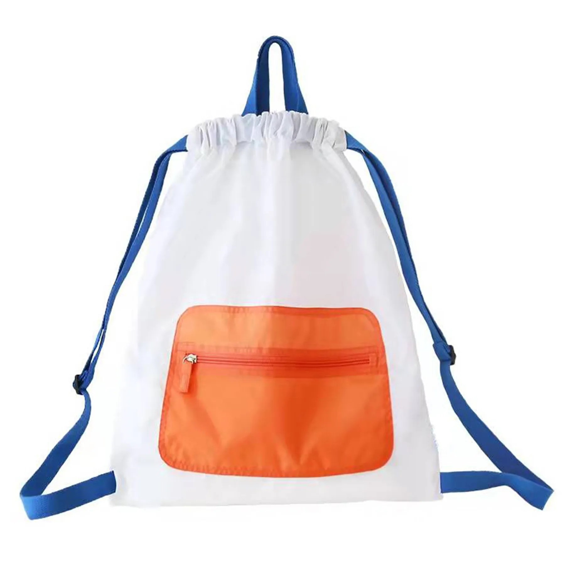 16.54X19.69 Inch Nylon Drawstring Backpack 2