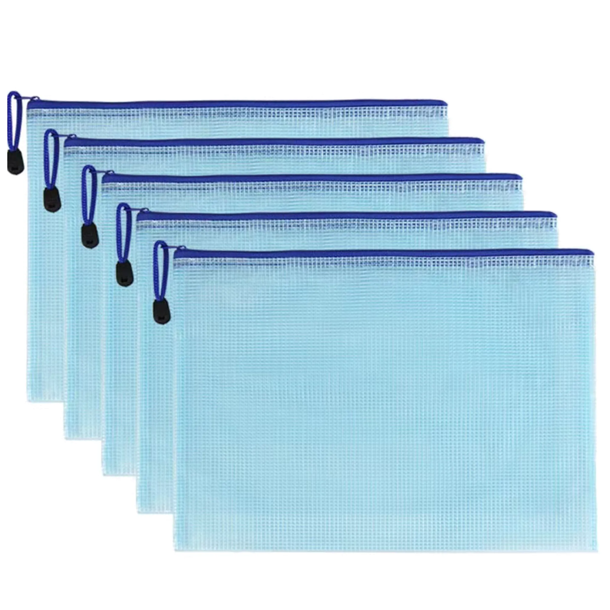 A4 Mesh Document Sleeve File Bag with Zipper 6