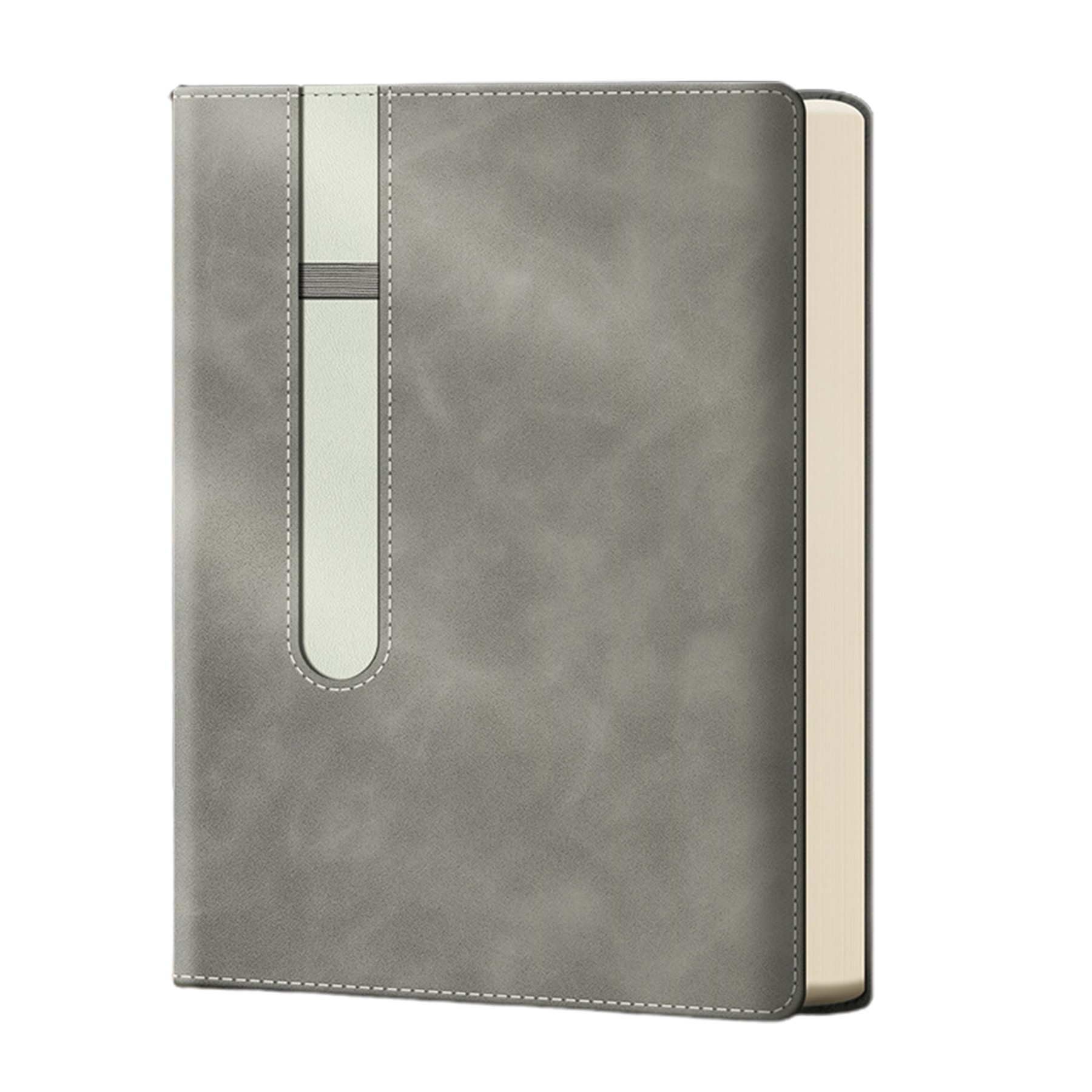 B5 Pu Leather Cover Notebook W/ Pen Holder 5