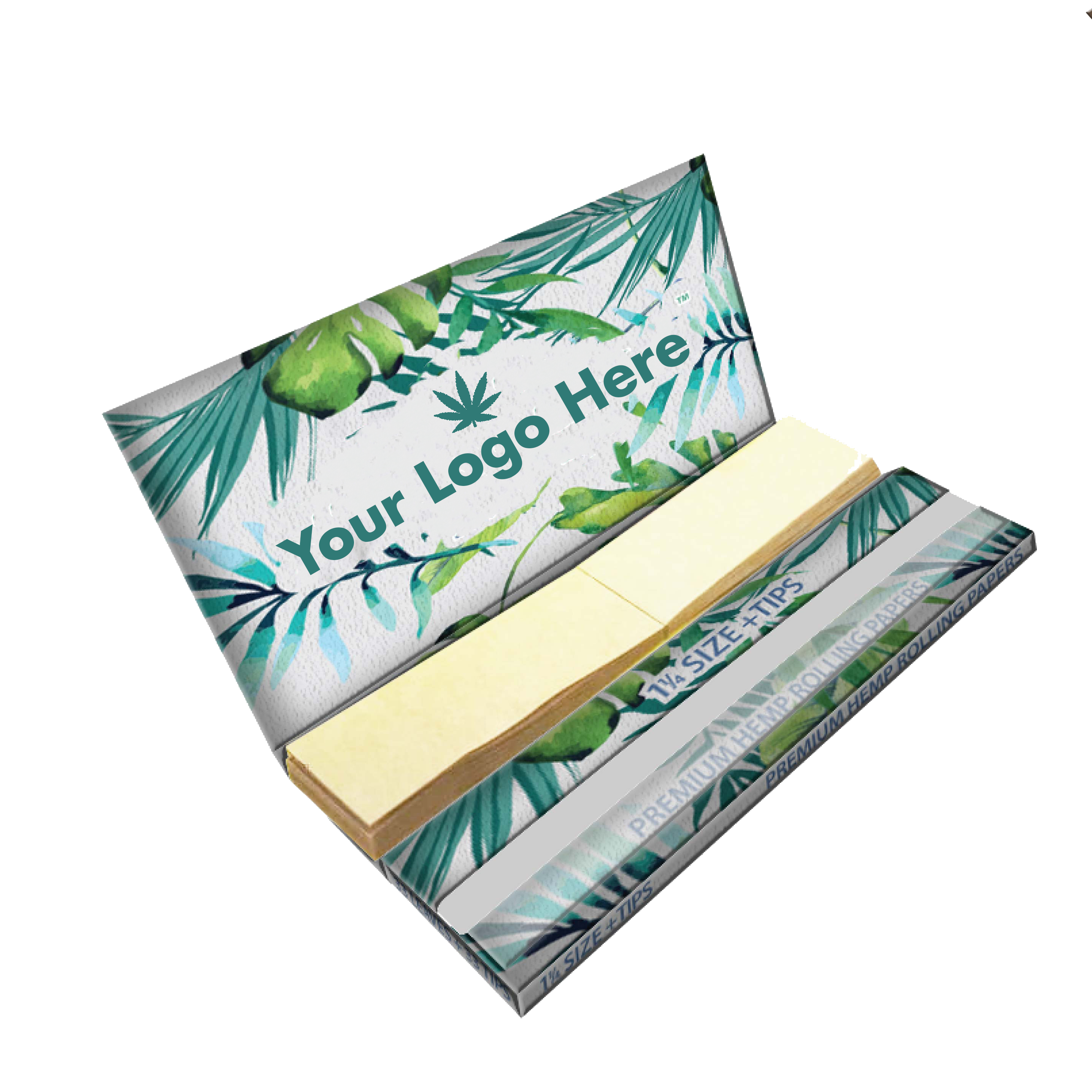 1 1/4 Hemp Rolling Papers with Tips – Customize Entire Booklet 4