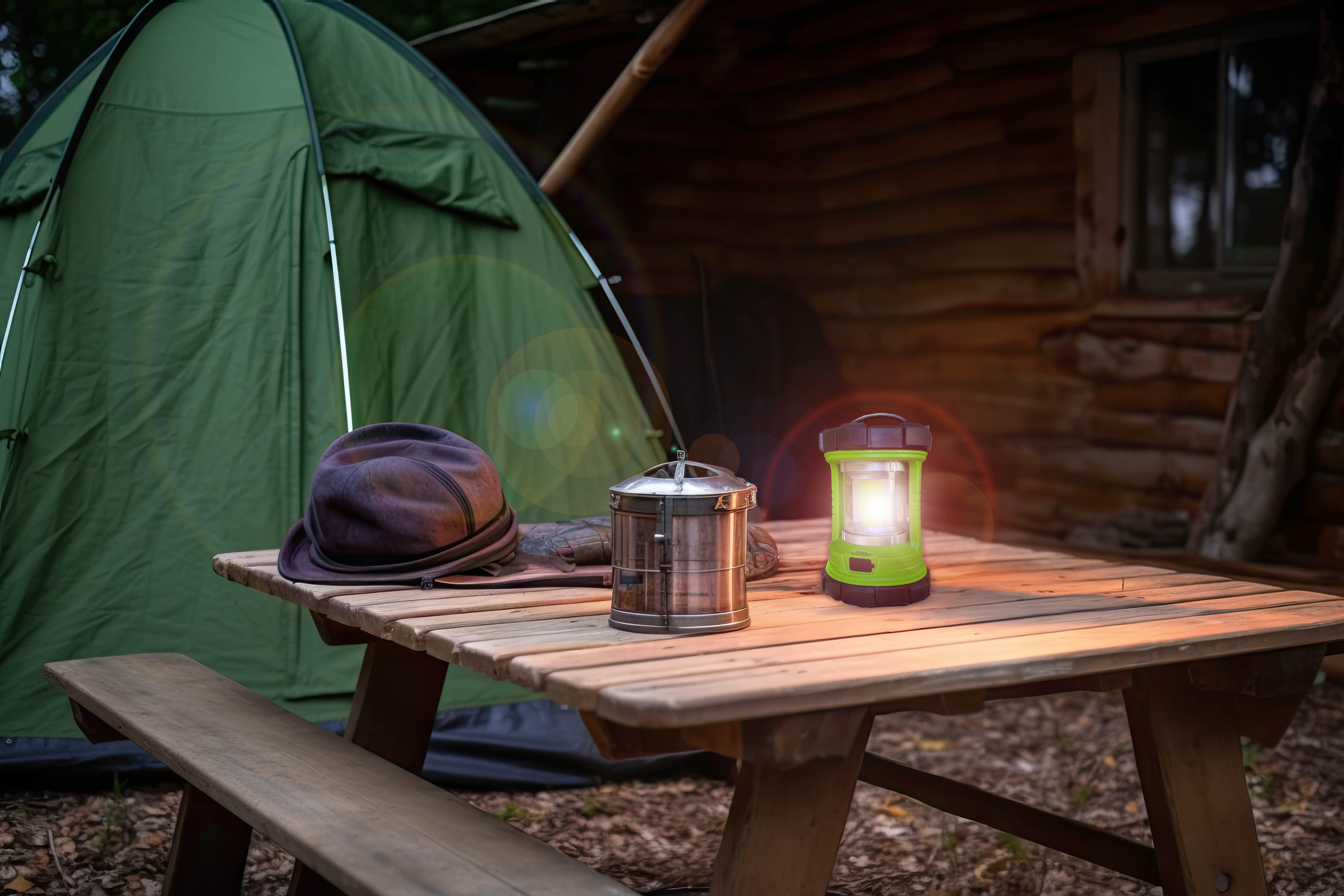 LifeGear USB rechargeable Lantern and Power Bank 6