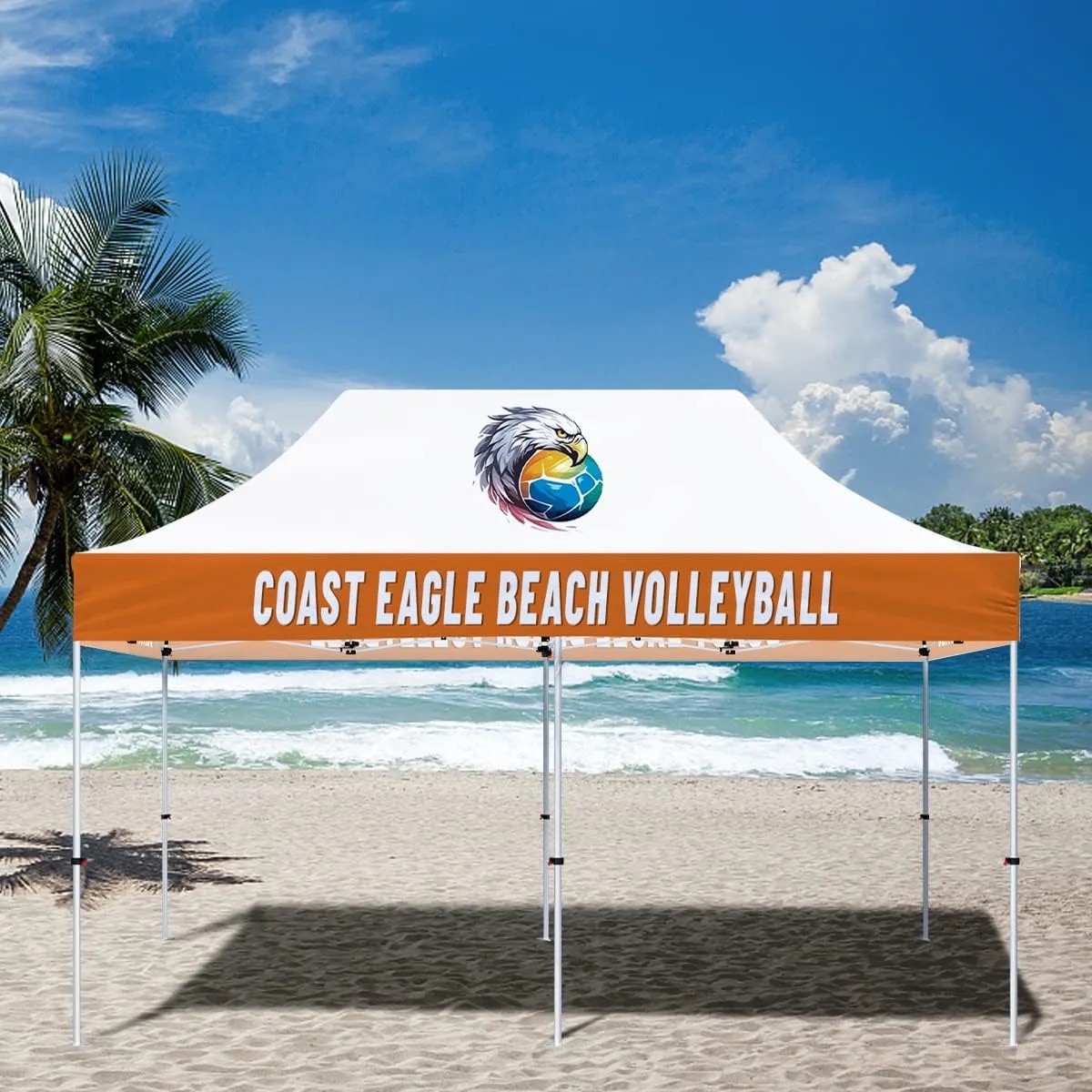 Custom Canopy Tent 10' x 20' with Sublimation 7