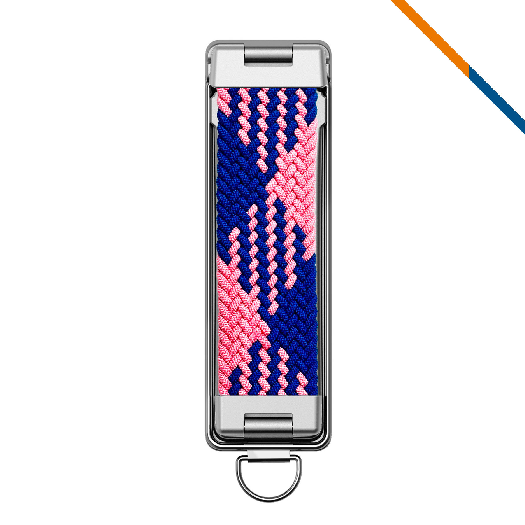 RingClip Nylon Braided Grip Foldable Phone Stand 3