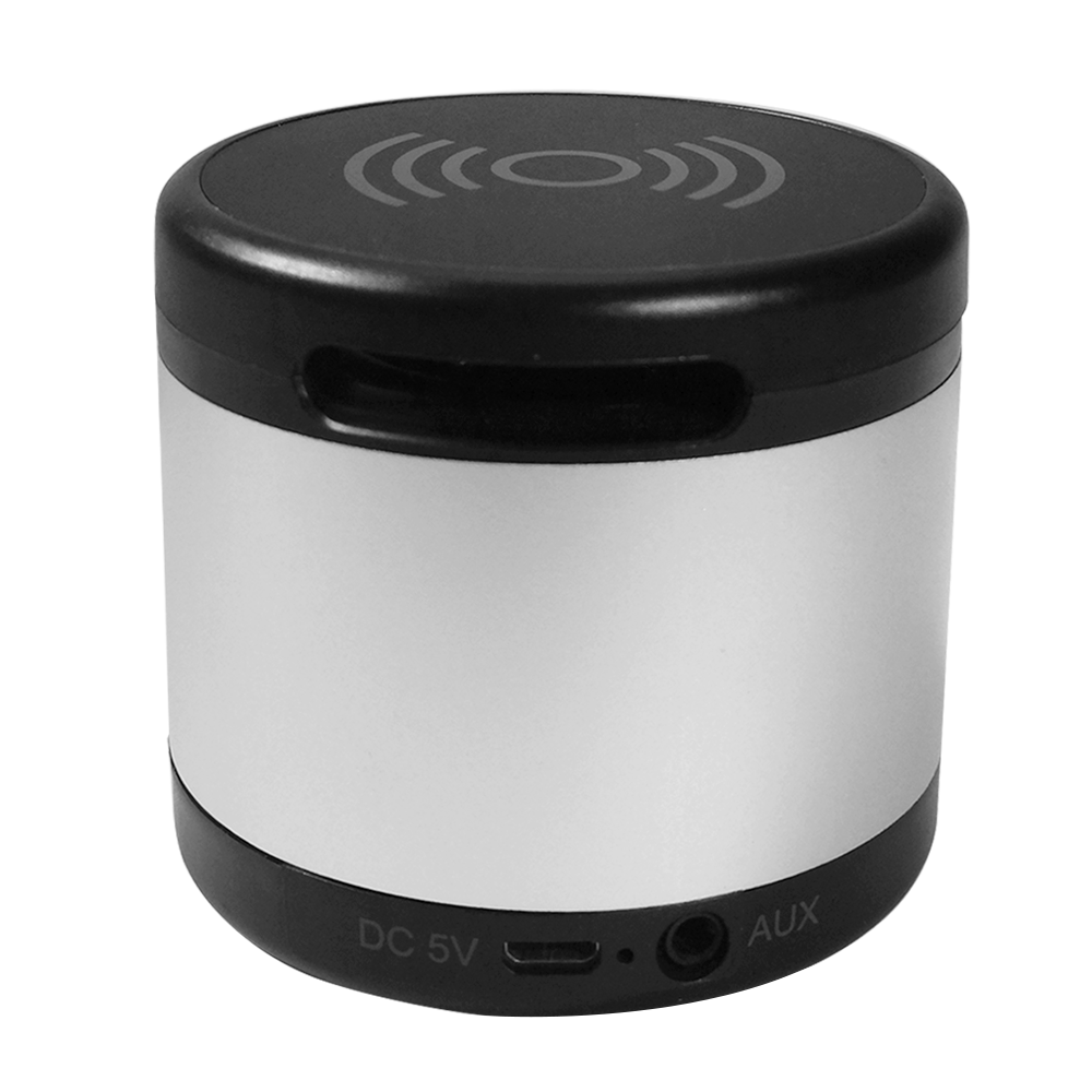 Jones Metal Bluetooth® Speaker w/ Wireless Charging Pad 7