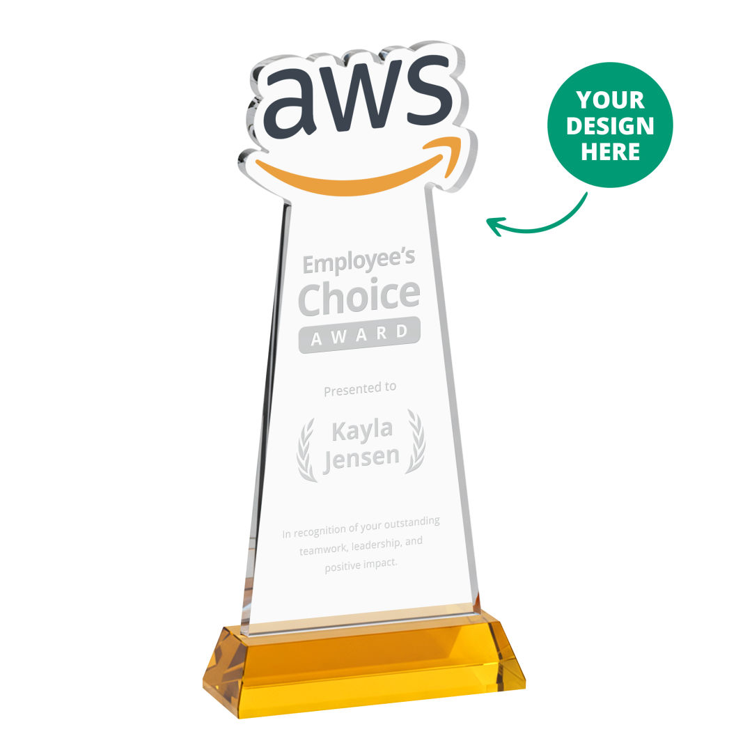 EdgeCraft Award on Hartford Base - Amber (via Ocean)