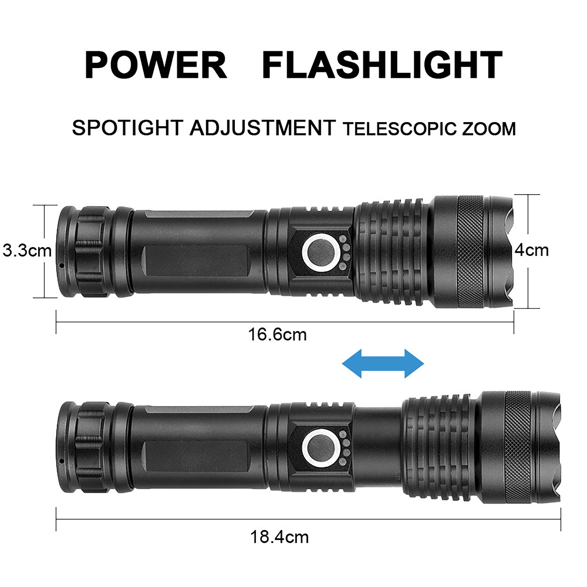 Outdoor Multifunctional Flashlight 2