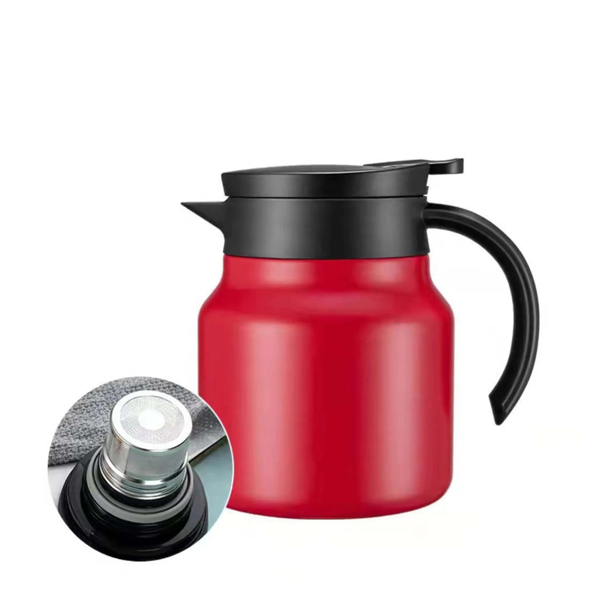 MOQ10 Double Wall Insulated Stainless Steel Coffee Press Mak 3