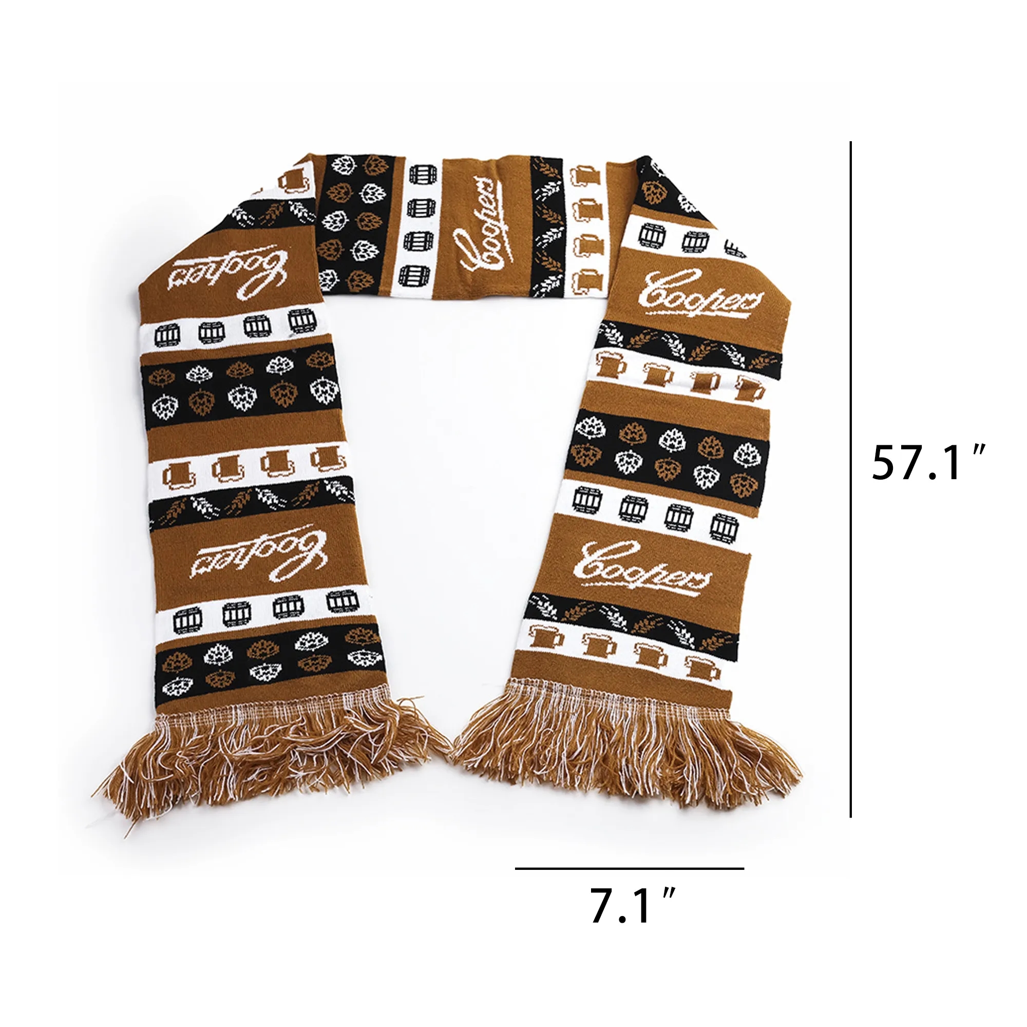 Custom Ball Game Jacquard Scarf 5